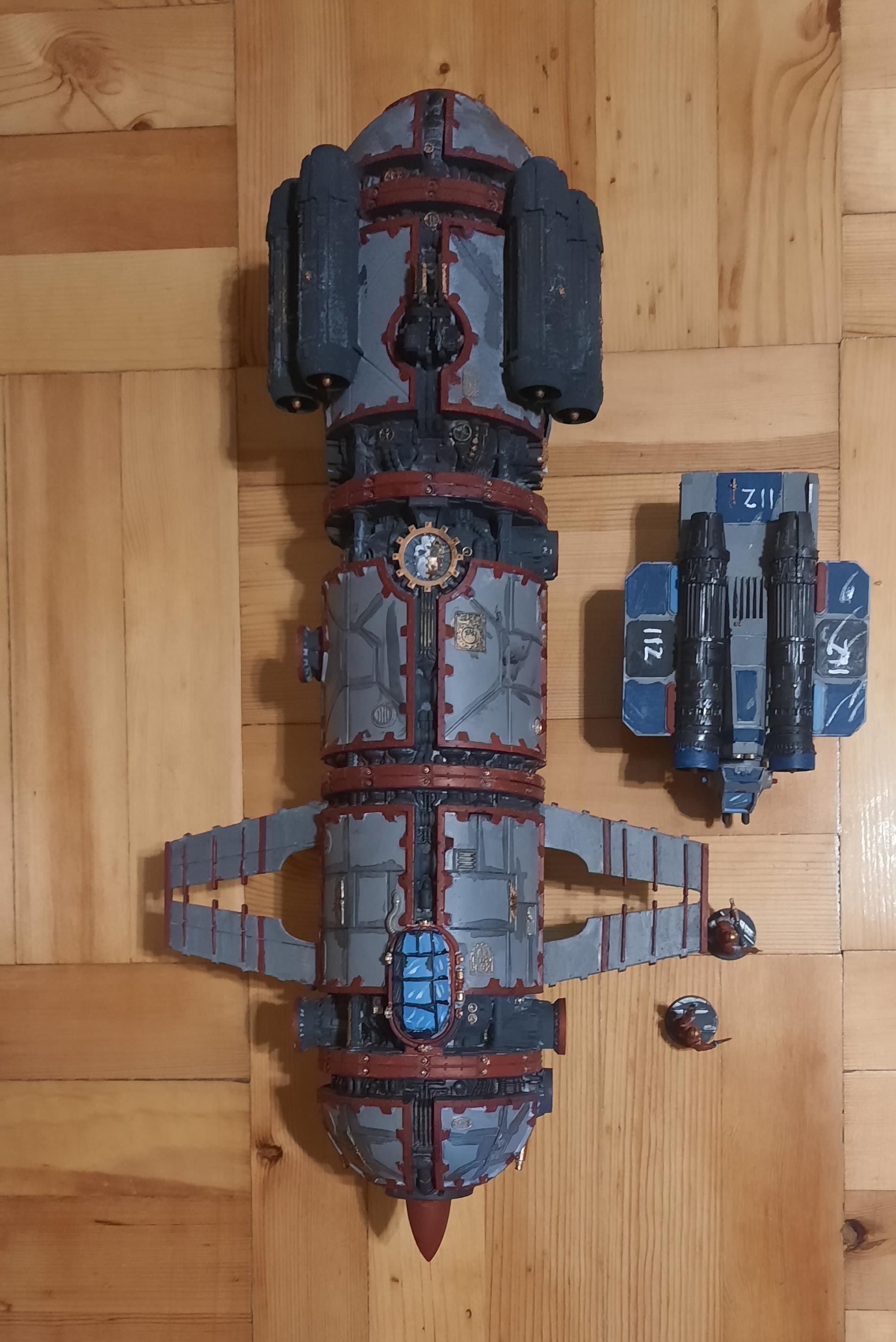 Conversion, Imperial Navy, Marauder Bomber, Scratch Build, Starhawk Bomber, War Rocket, Work In Progress, Zone Mortalis