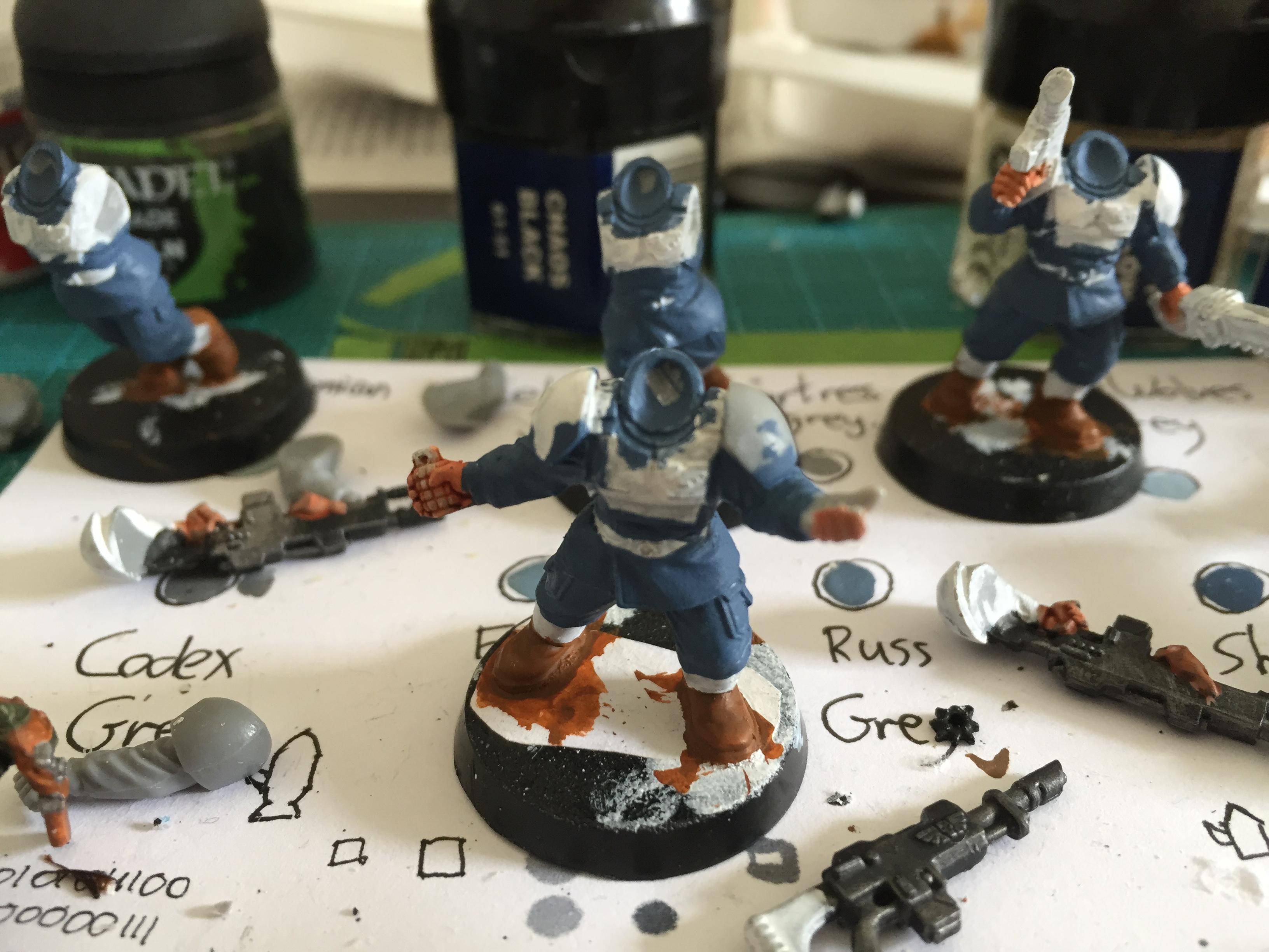 122nd, Cadians, Imperial Guard, Warhammer 40,000, Warhammer Fantasy, Work In Progress