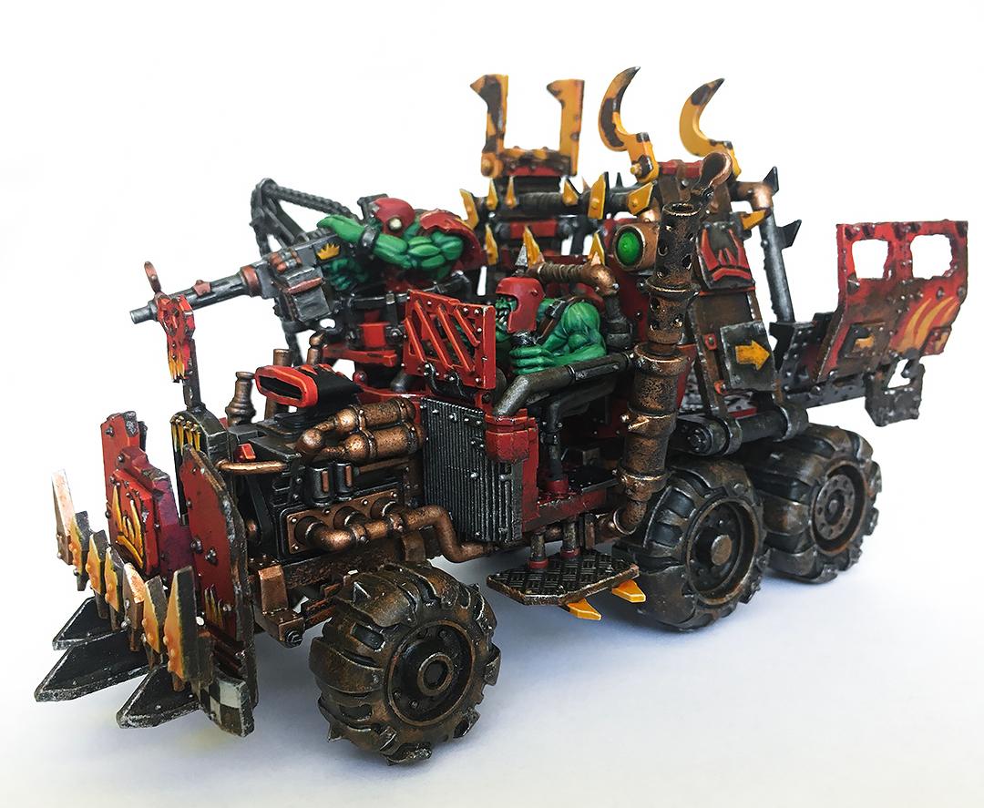 Evil Sunz, Ork Trukk, Orks, Warhammer 40,000