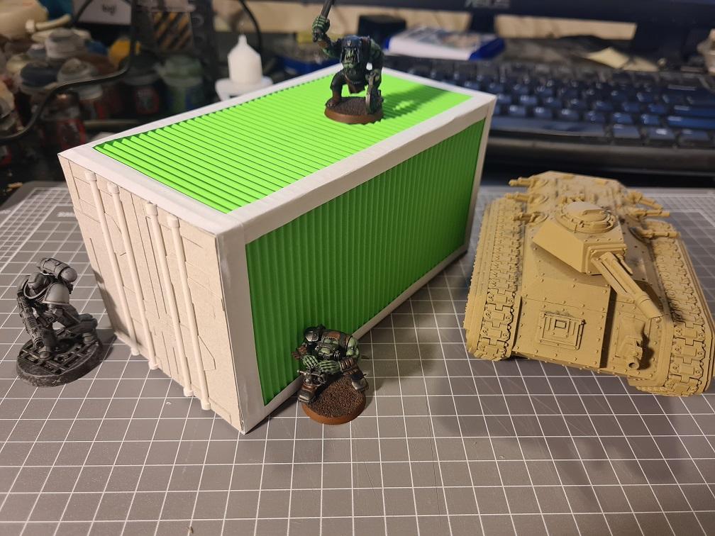 Shipping container test