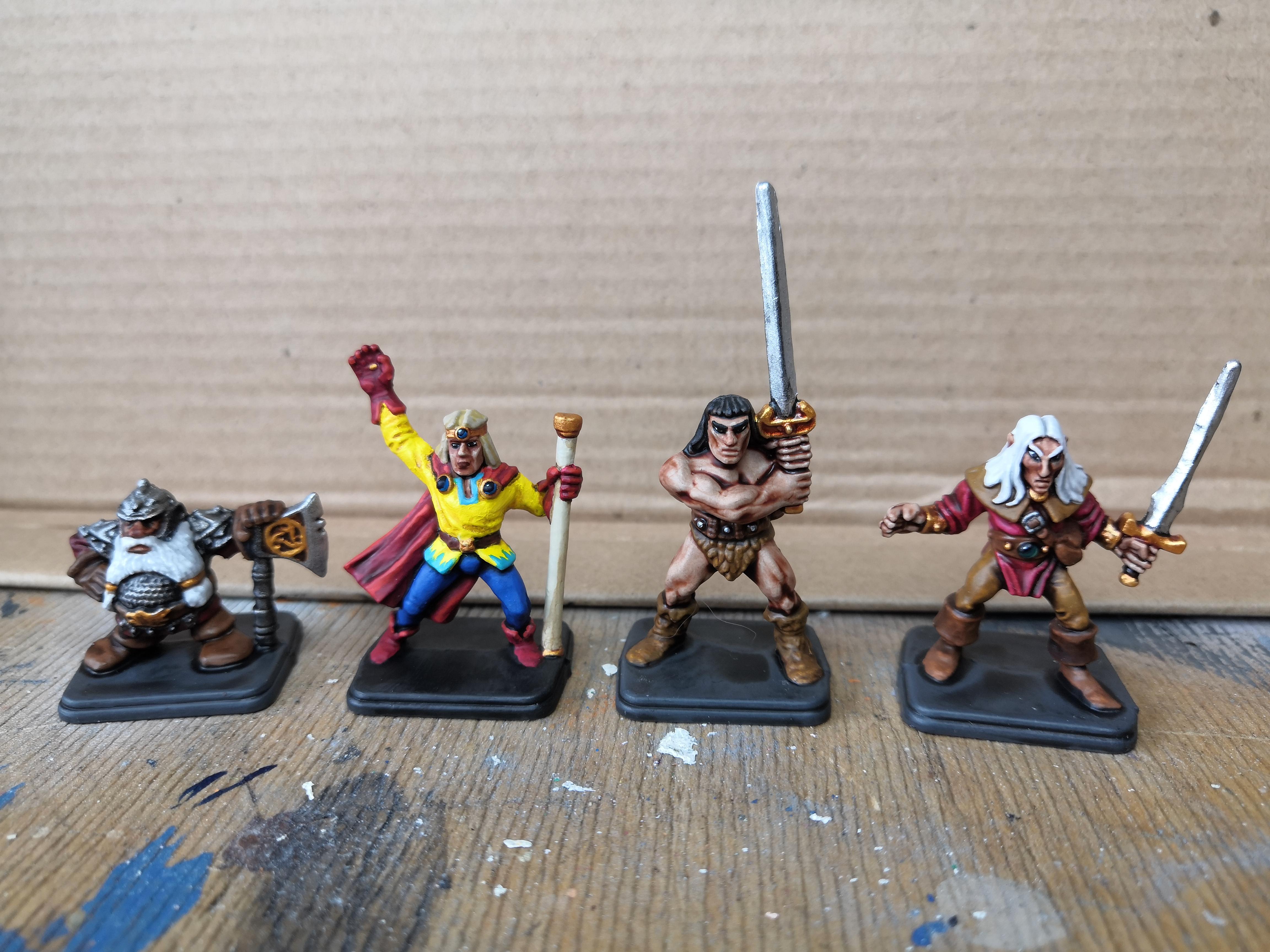 Hero Quest, Hero Quest heroes