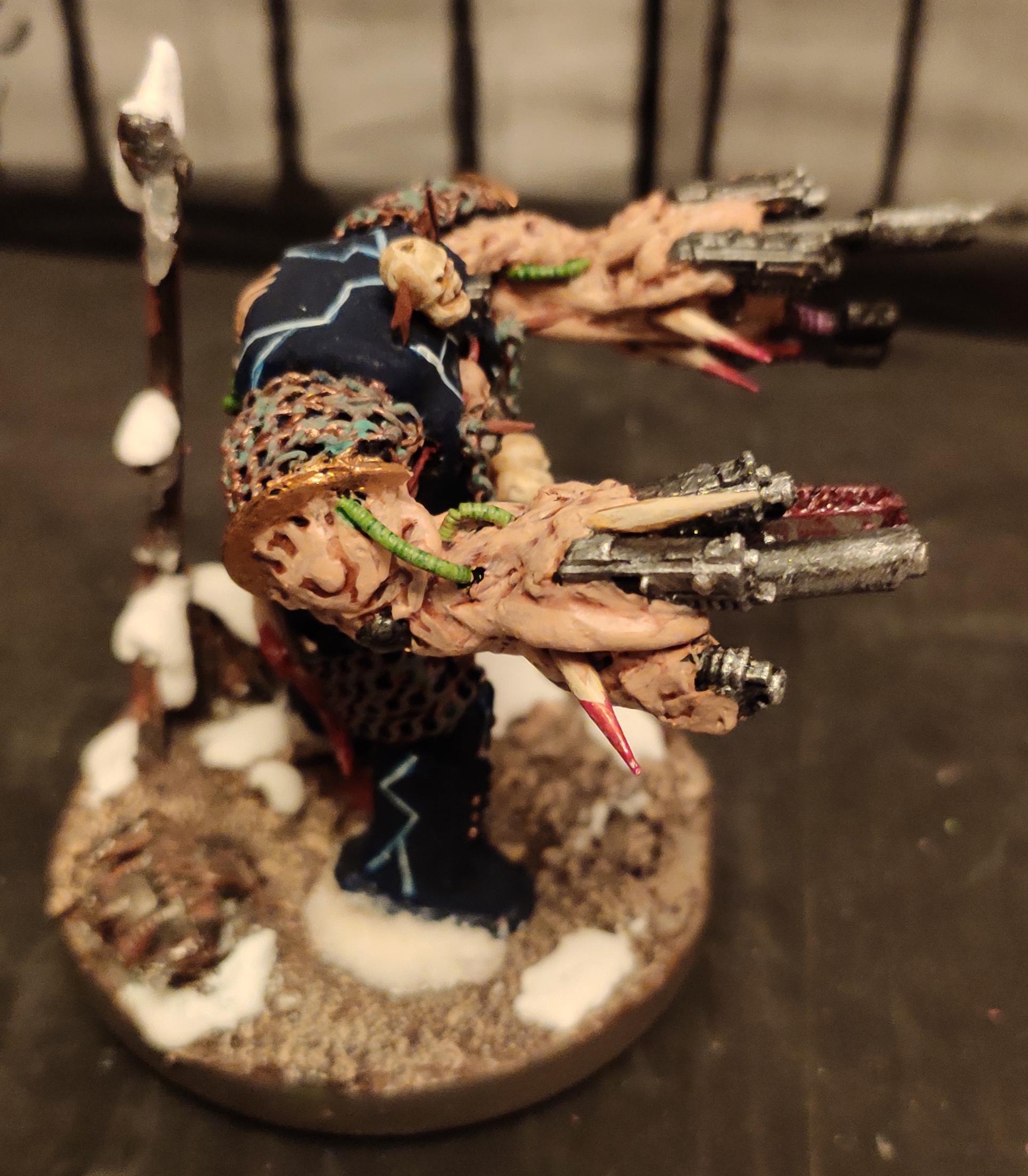 Ave Dominus Nox, Bolter, Chain, Chaos, Chaos Undivided, Conversion, Heavy Support, Heresy, Heretic Astartes, Infantry, Kitbash, Laser, Meltagun, Night Lords, Obliterators, Putty, Scratch Build, Sculpting, Skull, Snow, Traitor Legions, Trophy, Warhammer 40,000