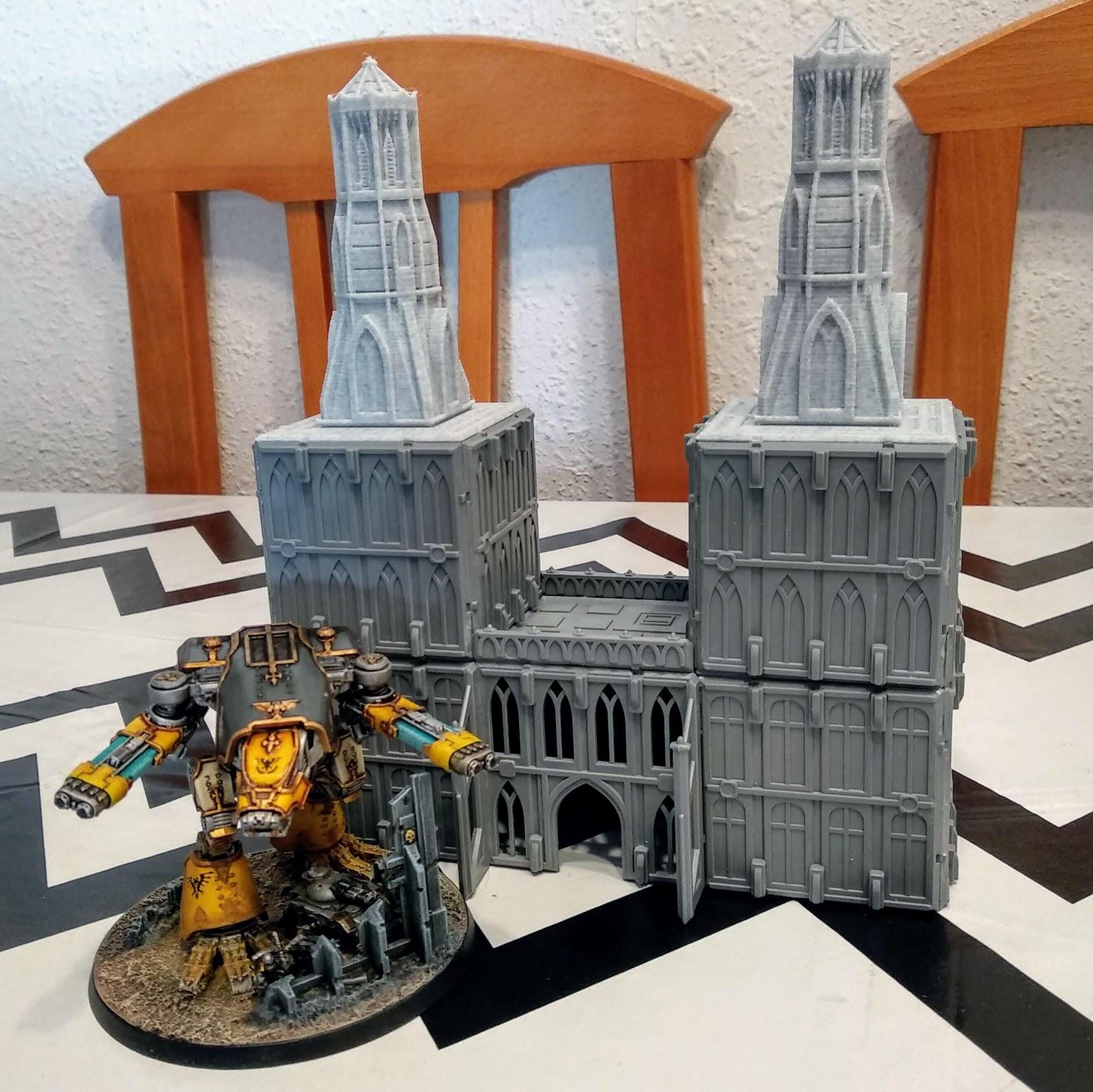 Adeptus Titanticus, Buildings, Epic, Terrain, Troublemaker, Vanguard