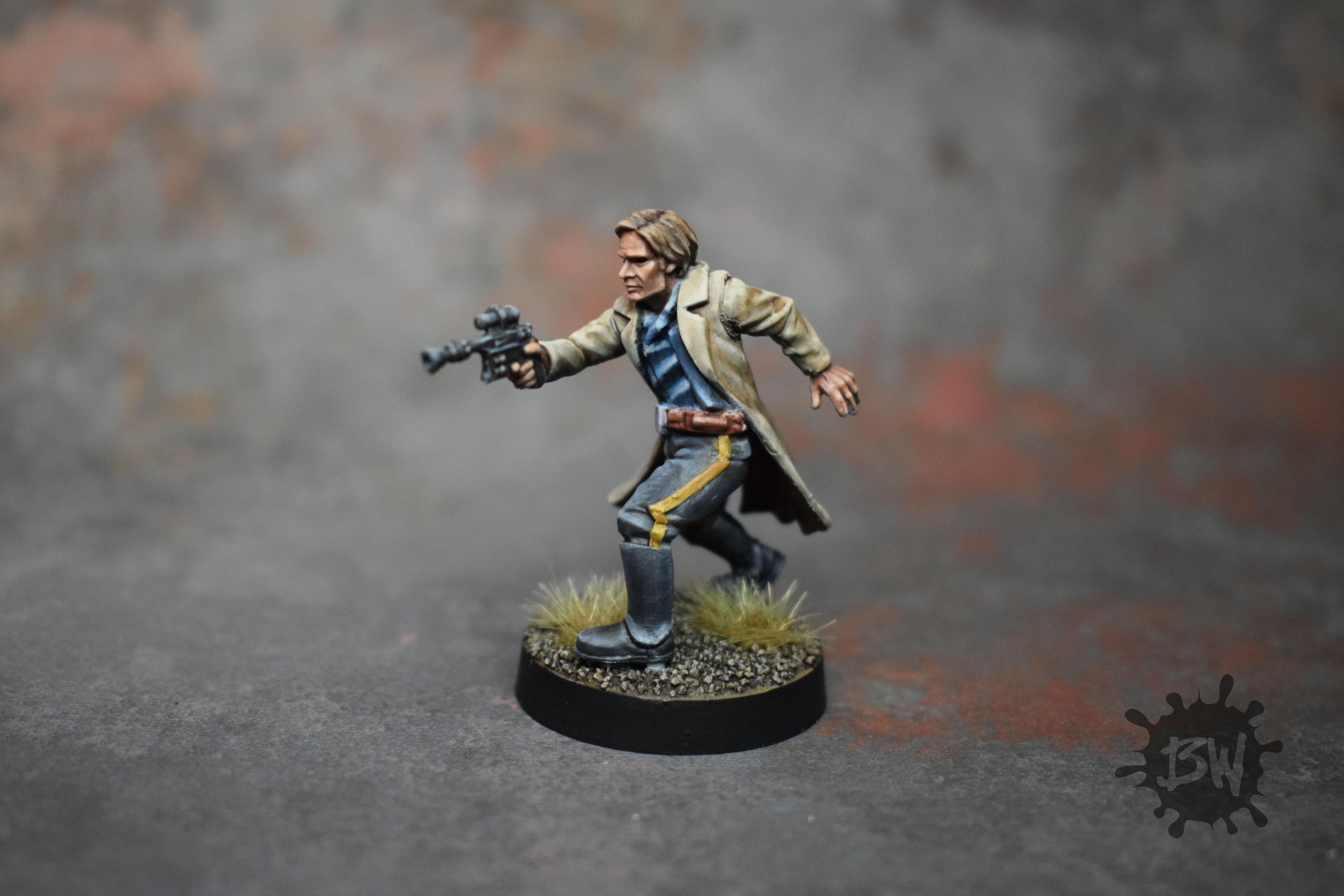 Bw, Ffg, Han Solo, Star Wars Legion