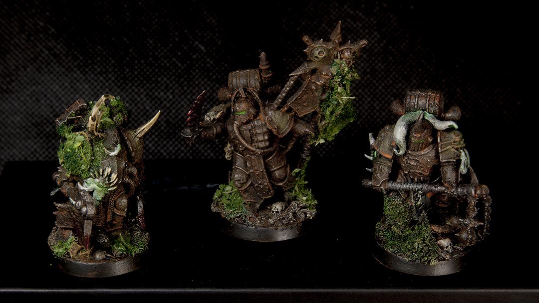 Blanchitsu, Death Guard, Kitbash, Rusty, Warhammer 40,000