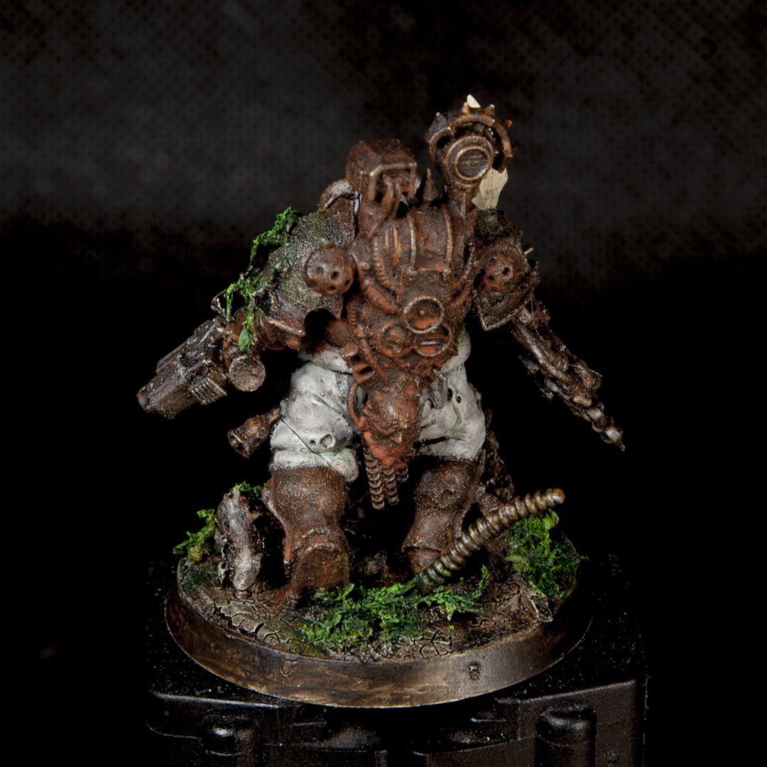 Blanchitsu, Death Guard, Kitbash, Rusty, Warhammer 40,000