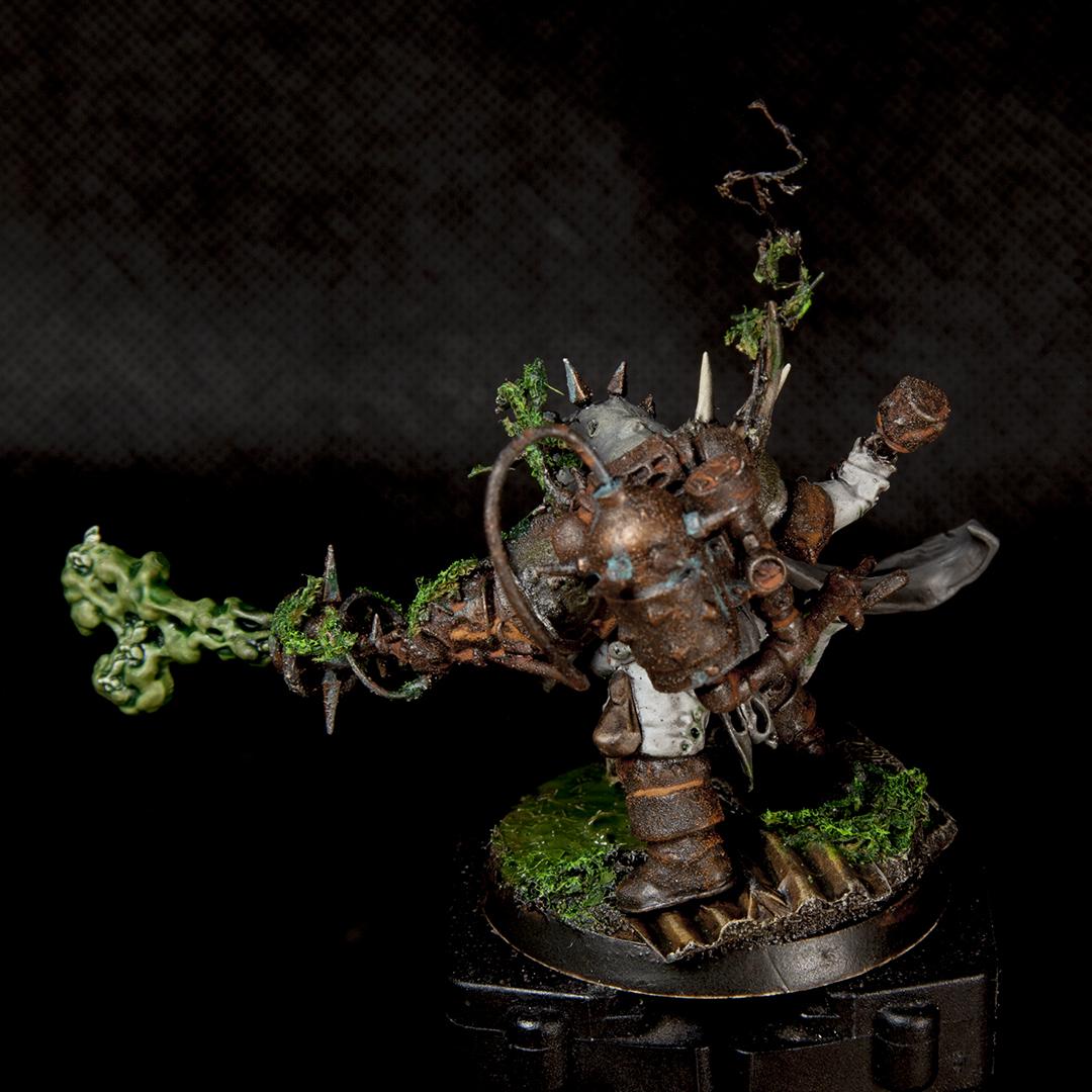 Blanchitsu, Death Guard, Kitbash, Rusty, Warhammer 40,000
