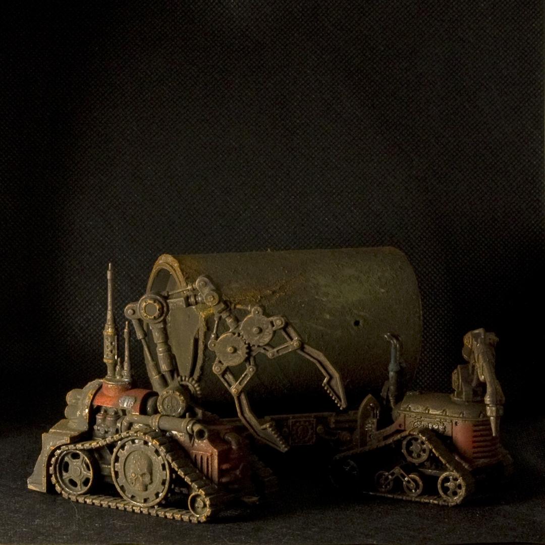 Industrial, Terrain, Tractor