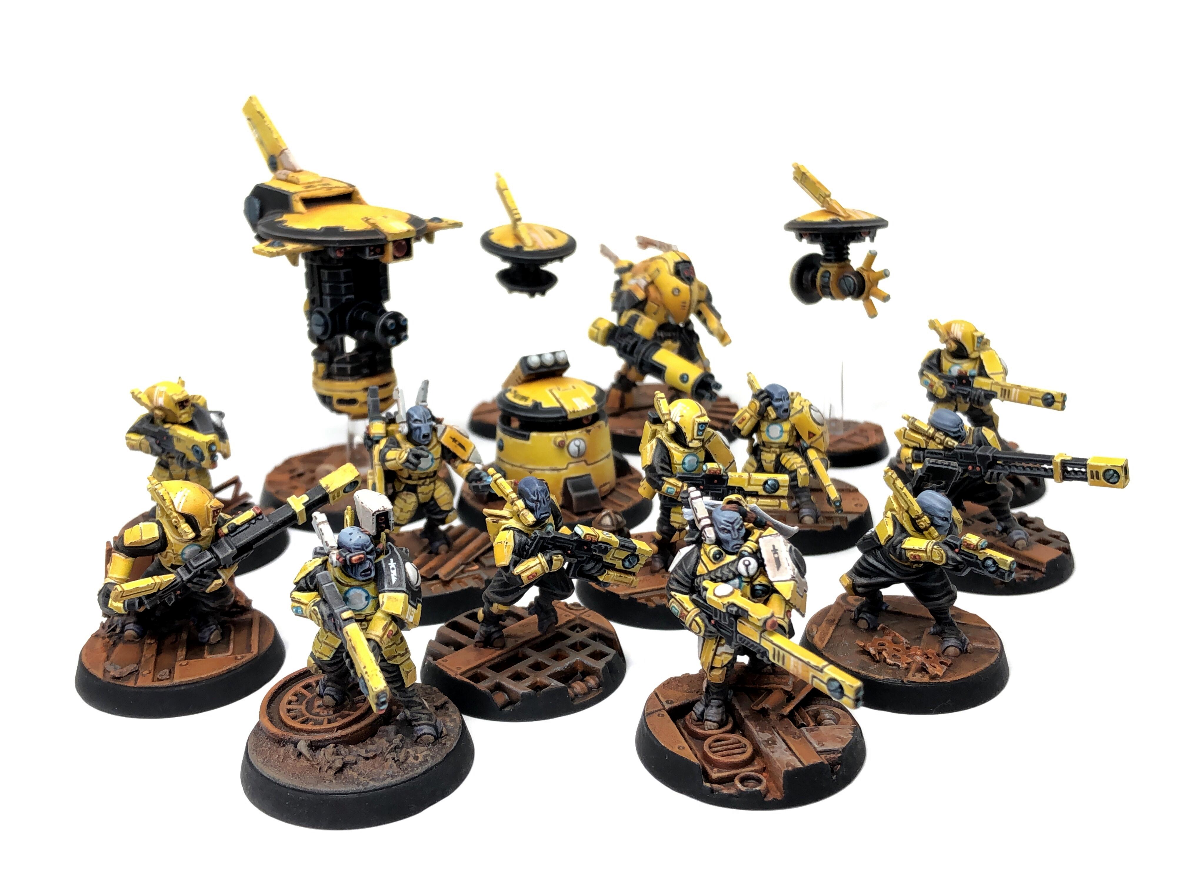 Tau Killteam Technasma Firewarrior Pathfinder Cadre Fireblade