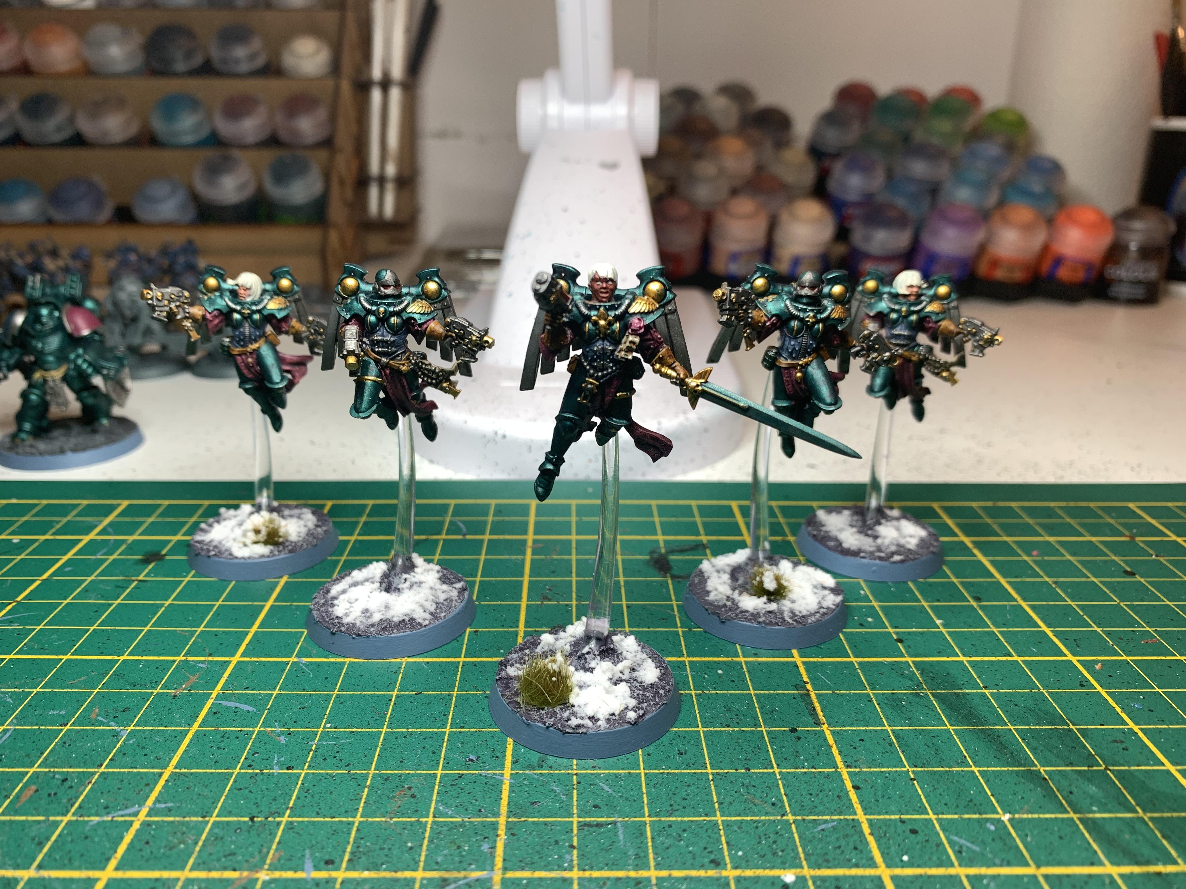 Assault Troops, Flight Stand, Jump Troops, Seraphim Squad, Sisters Of Battle