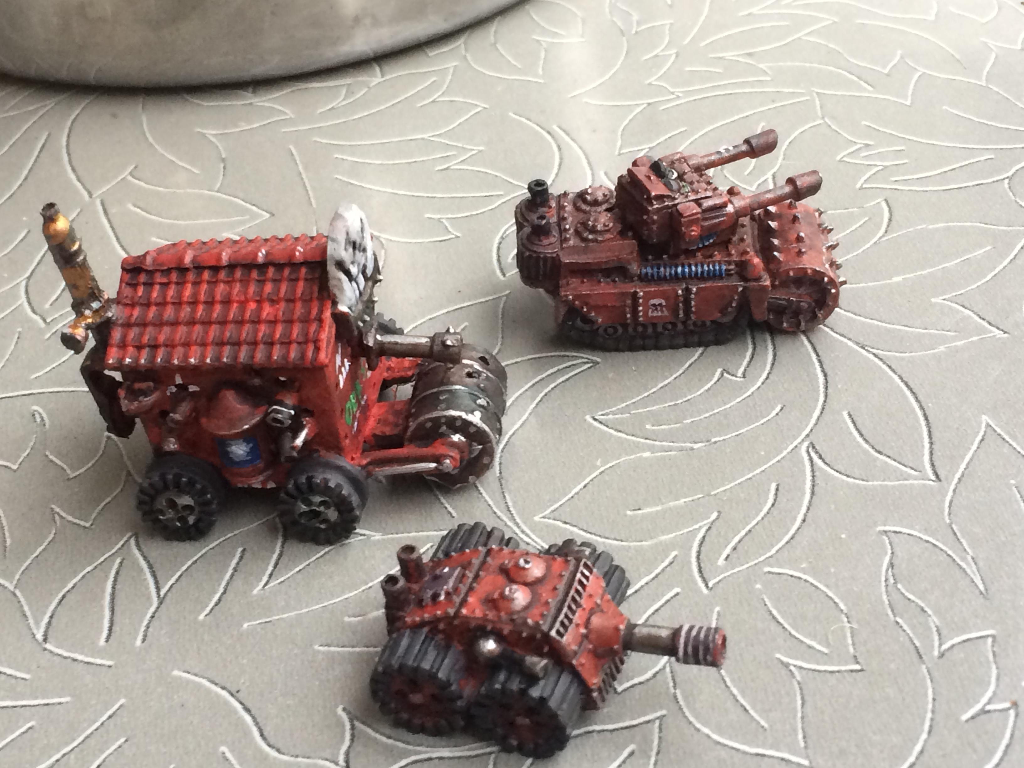 6mm, Epic, Oldhammer, Orks, Rogue Trader, Scratch, Vehicle