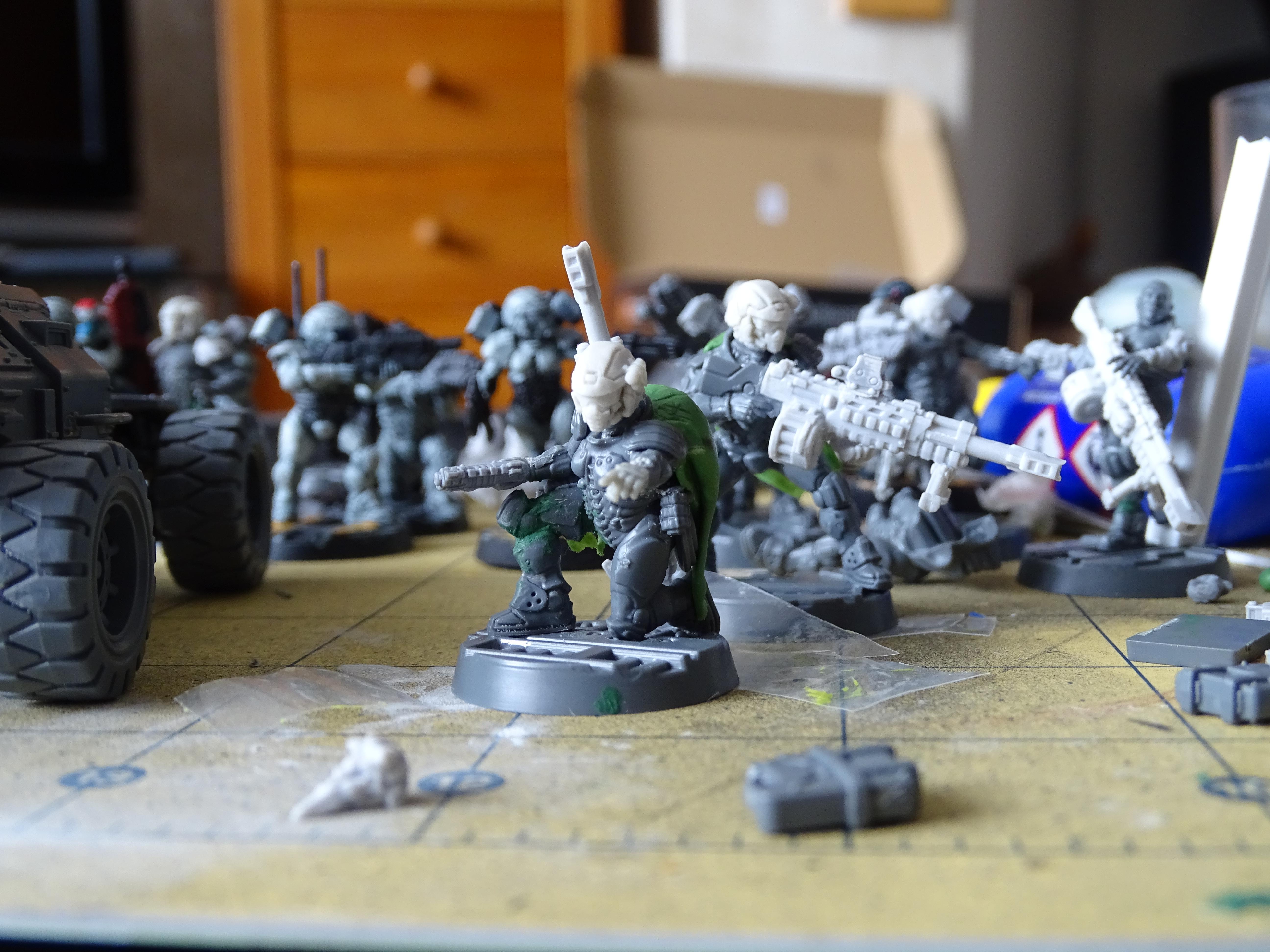 Astra Militarum, Astra Militarum Drop Troops, Astra Millitarum Drop Troops, Count As, Imperial Guard Drop Troops, Militarum Tempestus, Military Tempestus, Millitarum Tempestus, Odst, Ratlings, Scion, Storm Trooper Conversion, Tempestus, Tempestus Scion, Van Saar Conversions