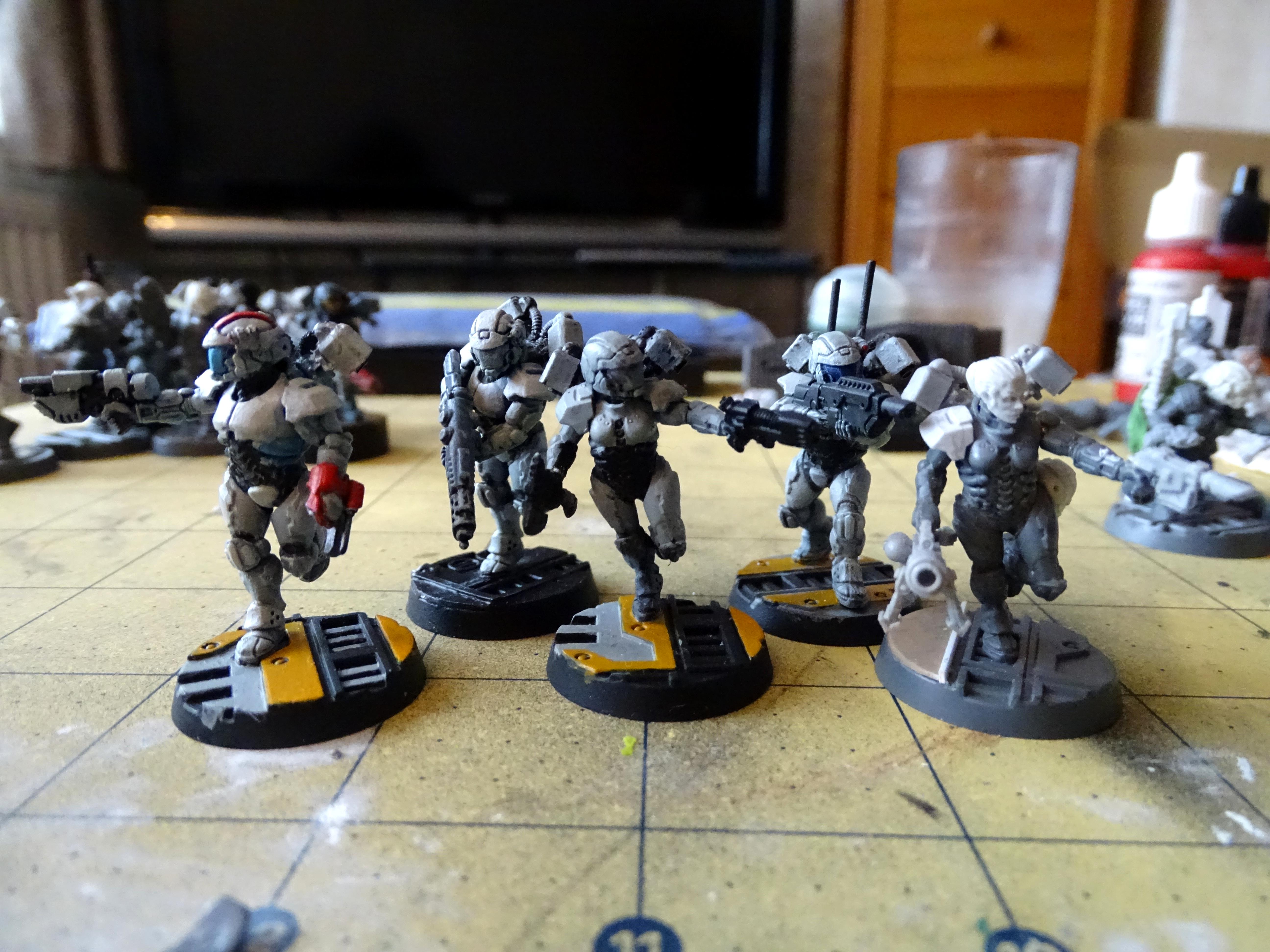 Astra Militarum, Astra Militarum Drop Troops, Imperial Guard Drop Troops, Militarum Tempestus, Military Tempestus, Odst, Scion, Storm Trooper Conversion, Tempestus, Tempestus Scion, Van Saar Conversions