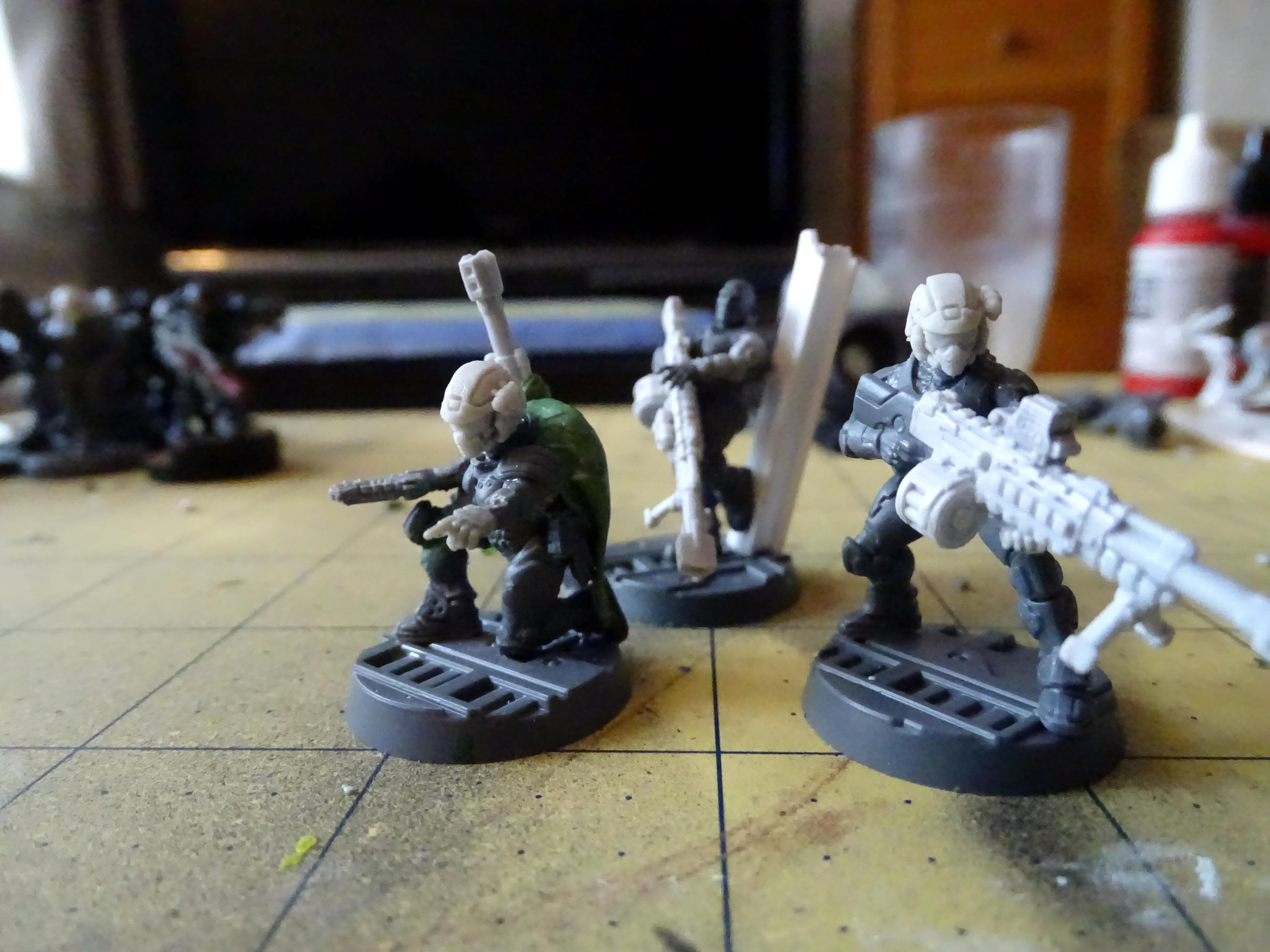 Astra Militarum, Astra Militarum Drop Troops, Astra Millitarum Drop Troops, Imperial Guard Drop Troops, Militarum Tempestus, Military Tempestus, Millitarum Tempestus, Odst, Scion, Storm Trooper Conversion, Tempestus, Tempestus Scion, Van Saar Conversions
