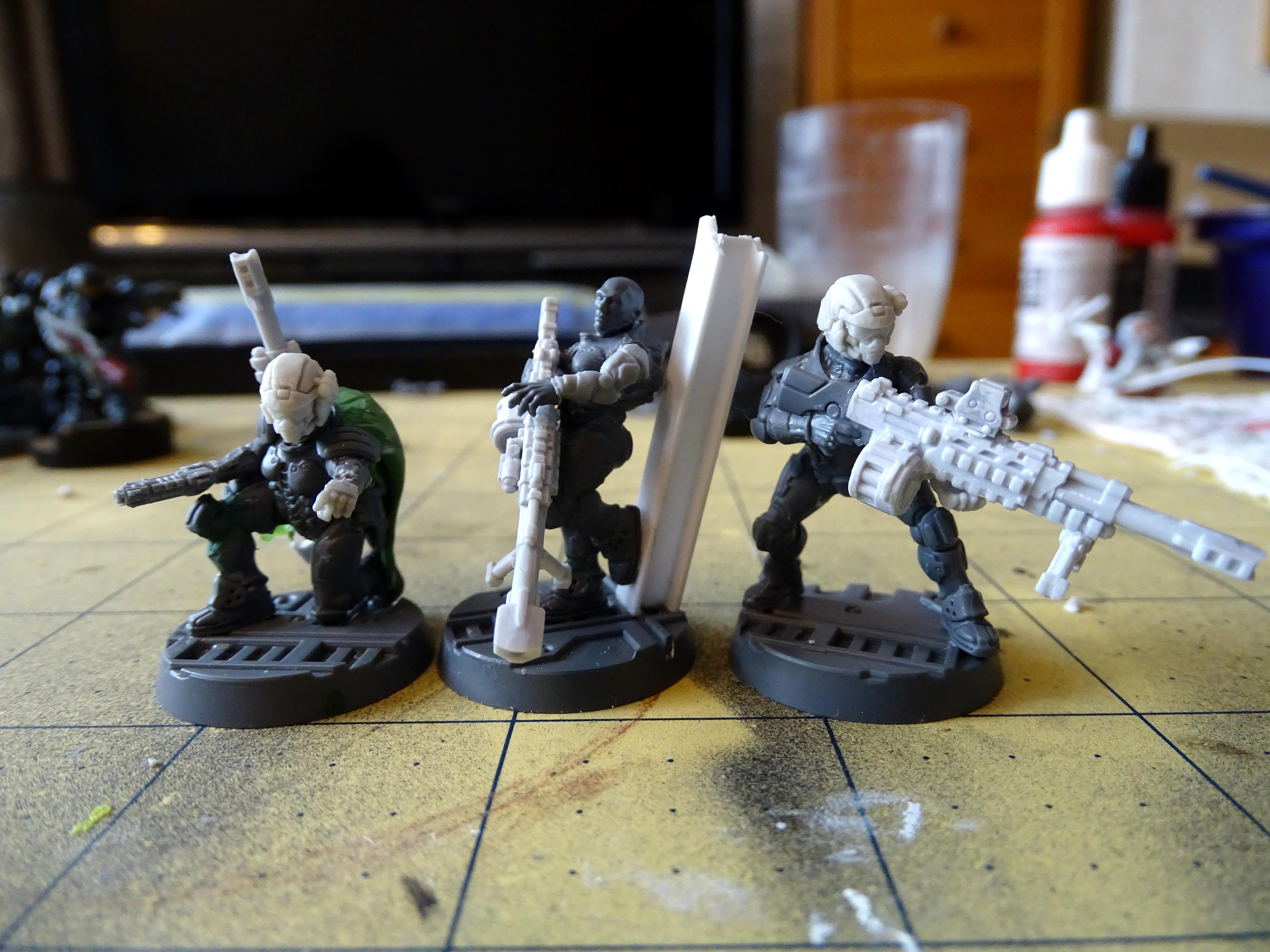 Astra Militarum, Astra Militarum Drop Troops, Astra Millitarum Drop Troops, Imperial Guard Drop Troops, Militarum Tempestus, Military Tempestus, Millitarum Tempestus, Odst, Scion, Storm Trooper Conversion, Tempestus, Tempestus Scion, Van Saar Conversions