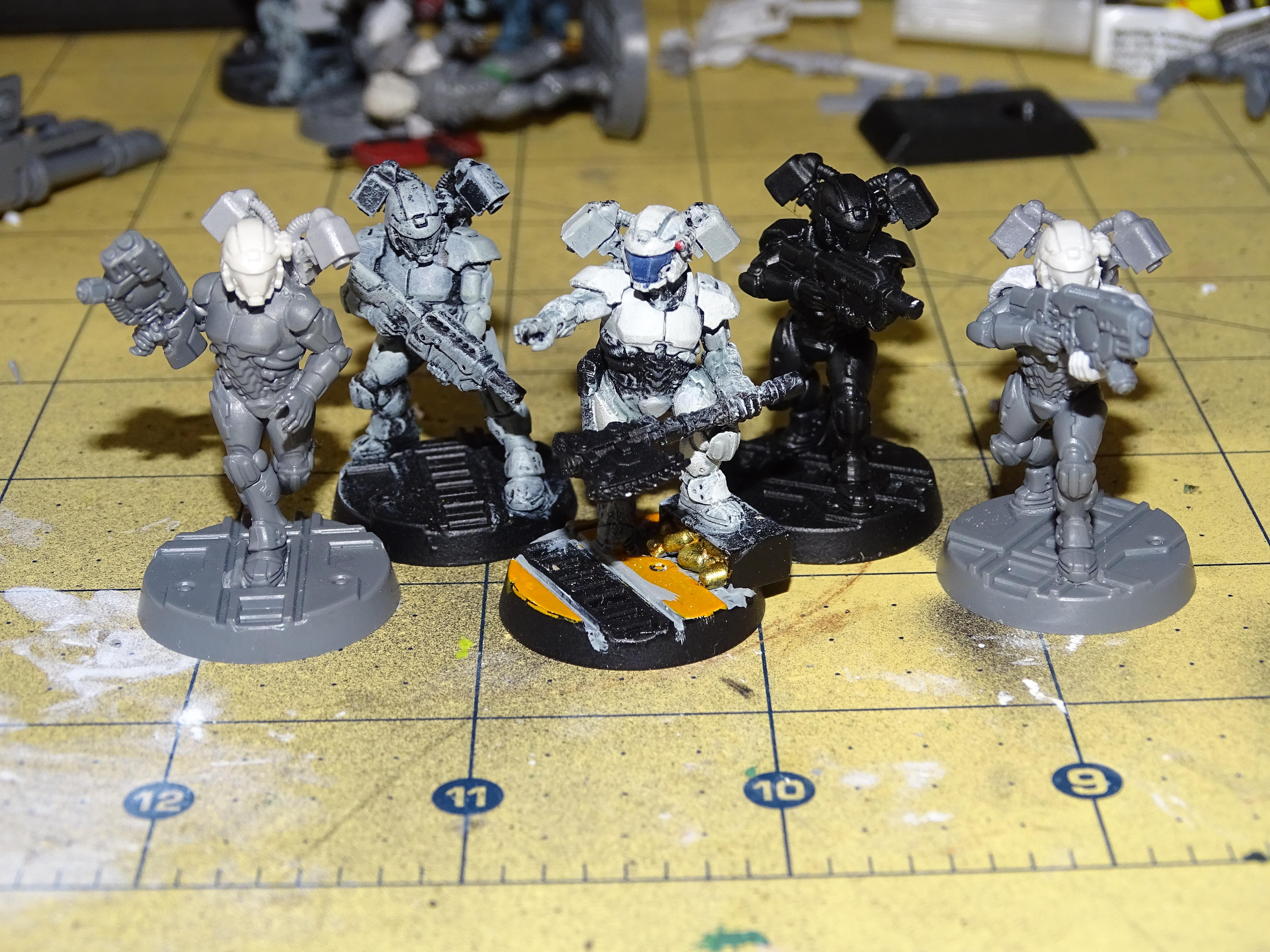 Astra Militarum, Astra Militarum Drop Troops, Astra Millitarum Drop Troops, Imperial Guard Drop Troops, Militarum Tempestus, Military Tempestus, Millitarum Tempestus, Odst, Scion, Storm Trooper Conversion, Tempestus, Tempestus Scion, Van Saar Conversions