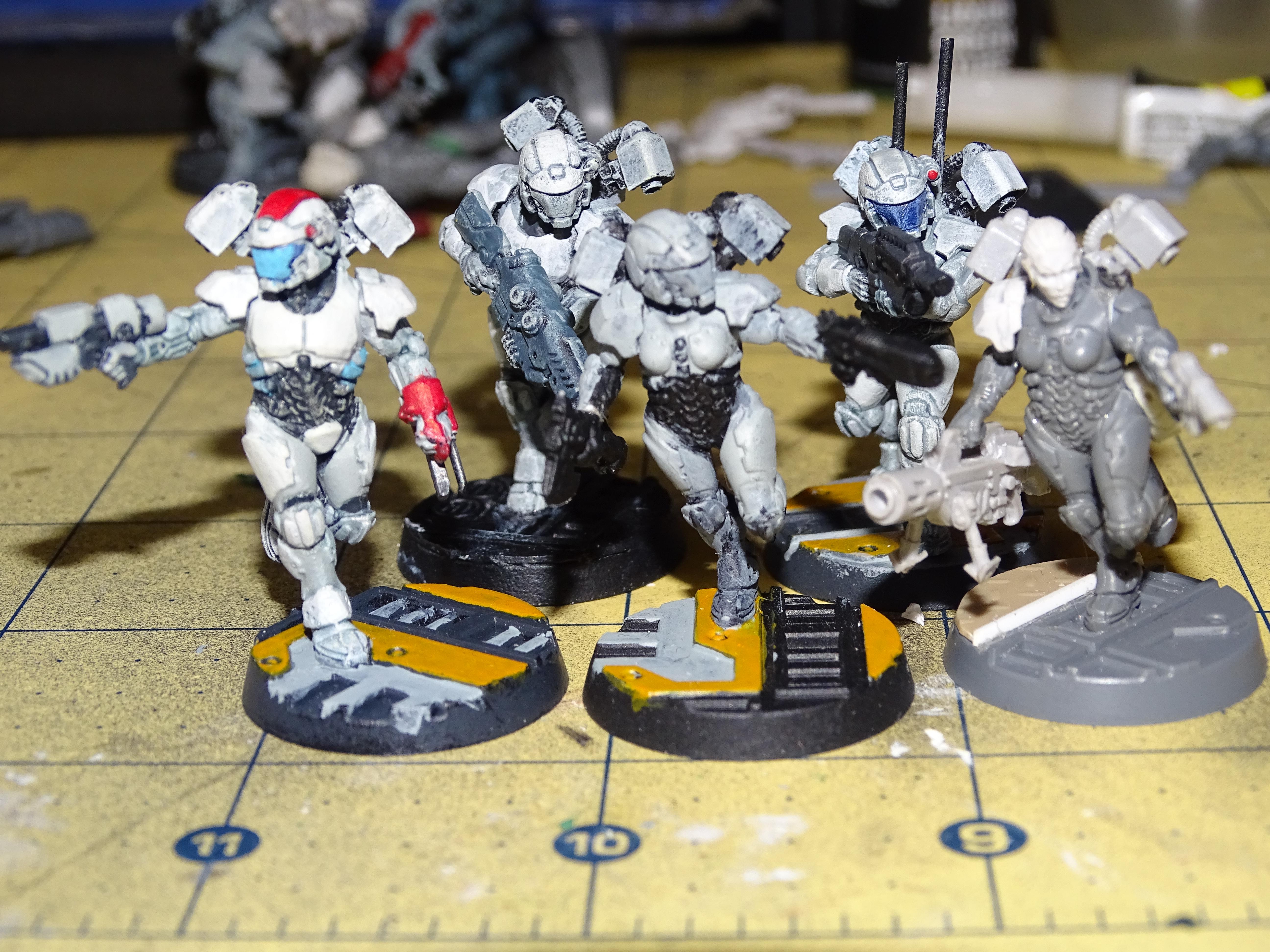 Astra Militarum, Astra Militarum Drop Troops, Astra Millitarum Drop Troops, Imperial Guard Drop Troops, Militarum Tempestus, Military Tempestus, Millitarum Tempestus, Odst, Scion, Storm Trooper Conversion, Tempestus, Tempestus Scion, Van Saar Conversions