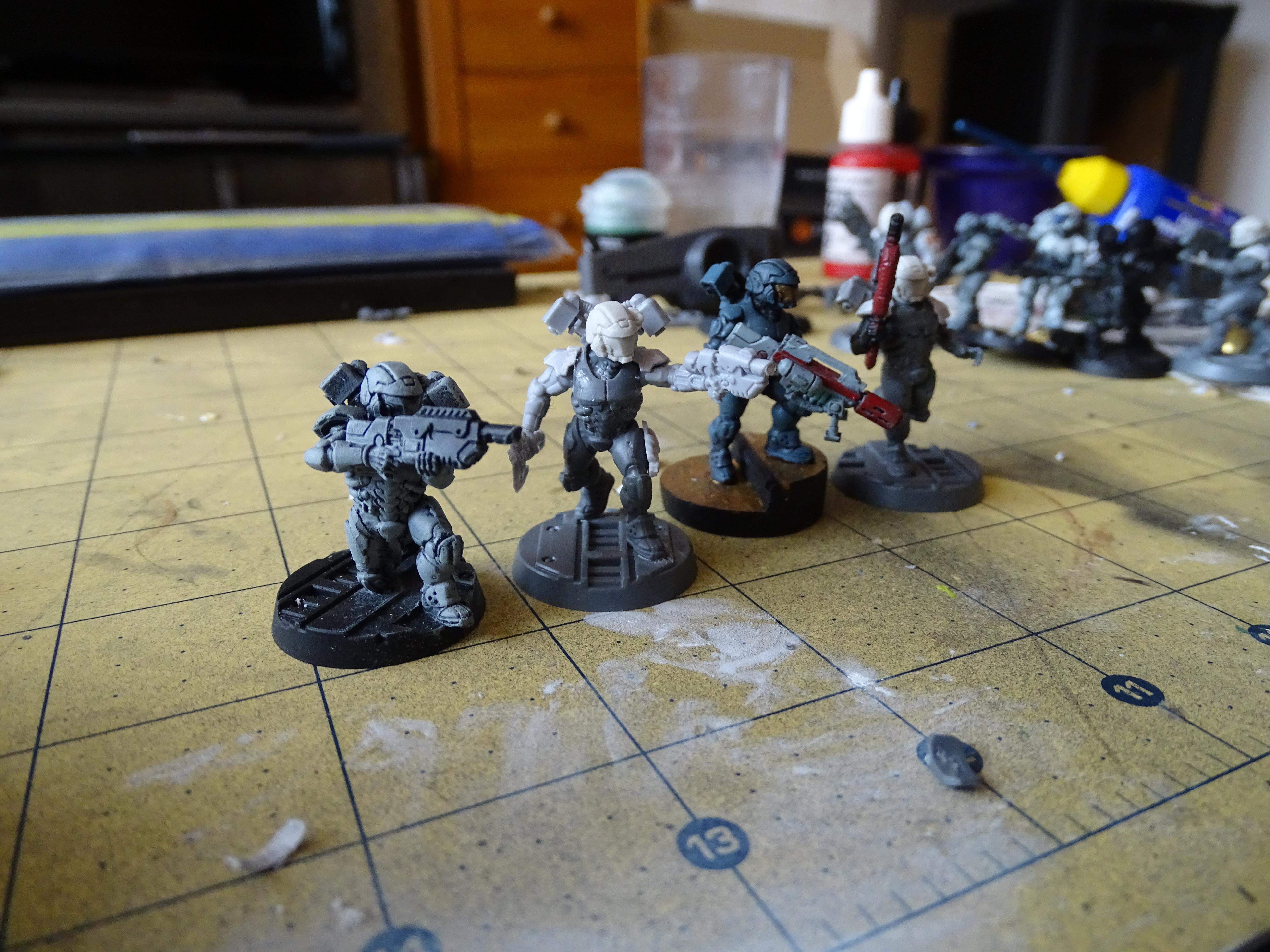 Astra Militarum, Astra Militarum Drop Troops, Astra Millitarum Drop Troops, Imperial Guard Drop Troops, Militarum Tempestus, Military Tempestus, Millitarum Tempestus, Odst, Scion, Storm Trooper Conversion, Tempestus, Tempestus Scion, Van Saar Conversions