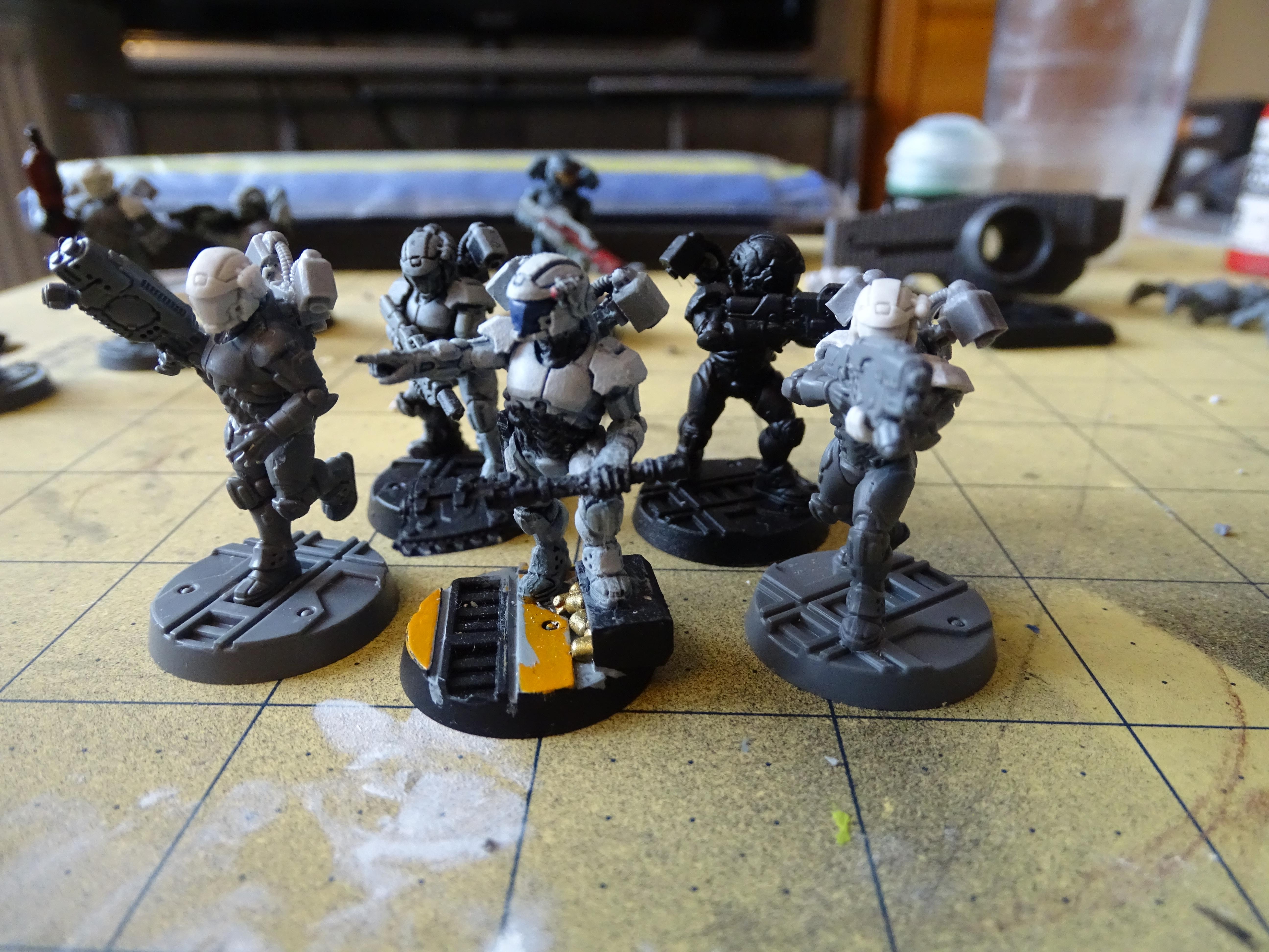 Astra Militarum, Astra Militarum Drop Troops, Astra Millitarum Drop Troops, Imperial Guard Drop Troops, Militarum Tempestus, Military Tempestus, Millitarum Tempestus, Odst, Scion, Storm Trooper Conversion, Tempestus, Tempestus Scion, Van Saar Conversions
