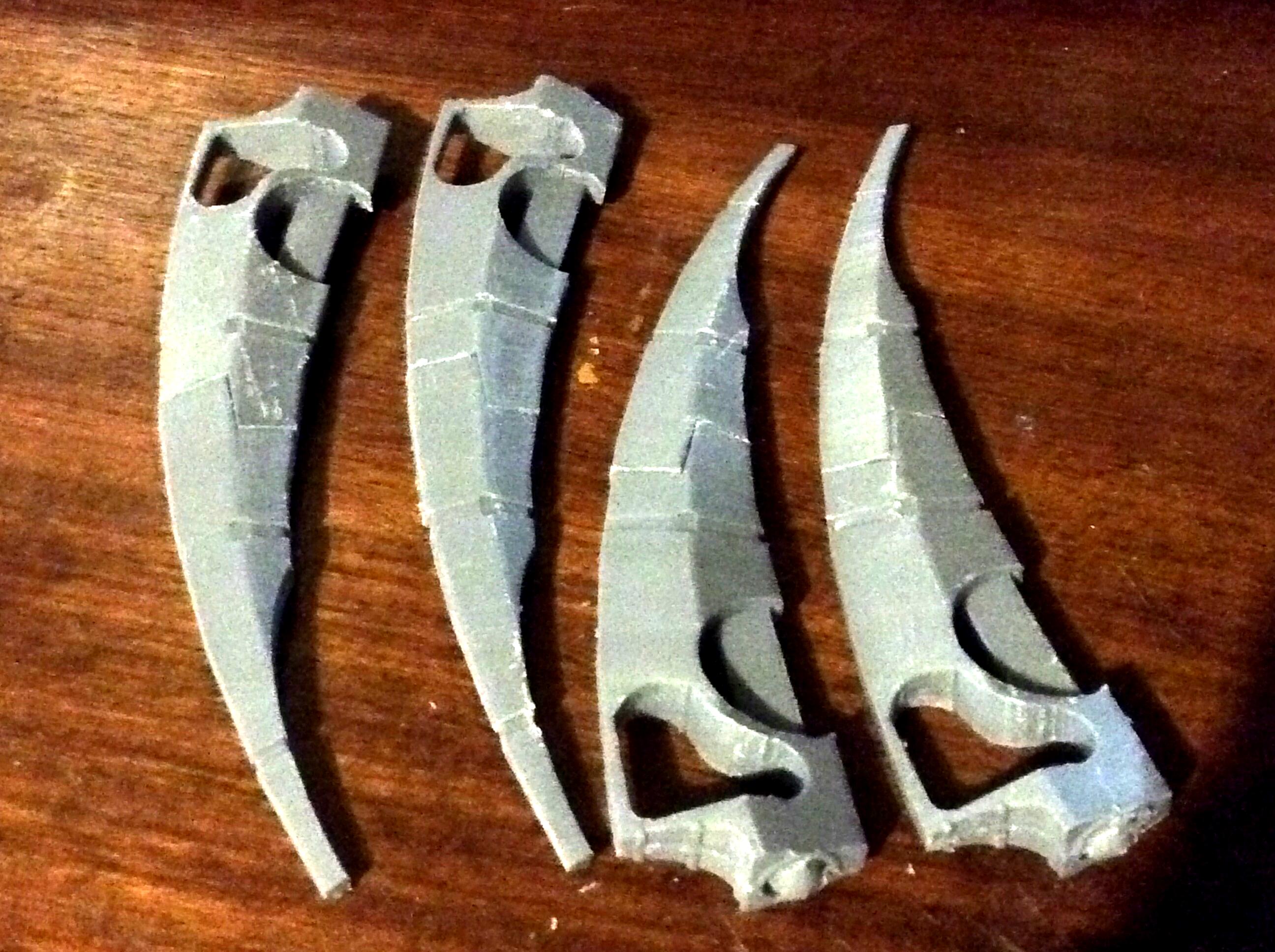 Rear legs