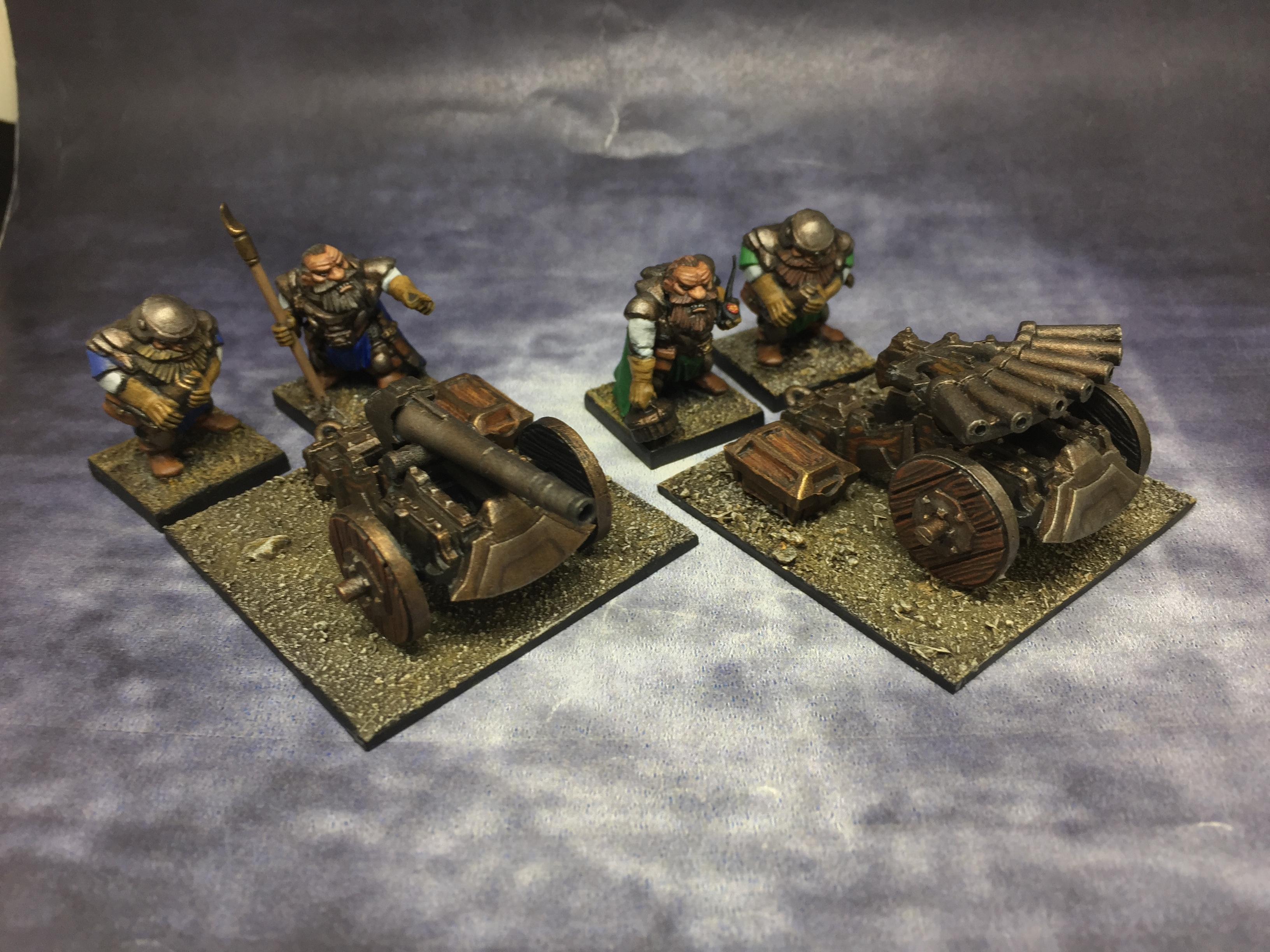Dwarves, July 2020, Kings Of War, Mantic, Vanguard, War Machines