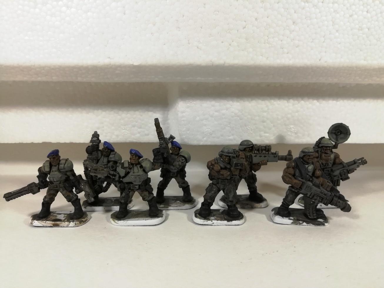 Bronepehota - Polaris Empire Light Assault Troopers and Clone Infantry