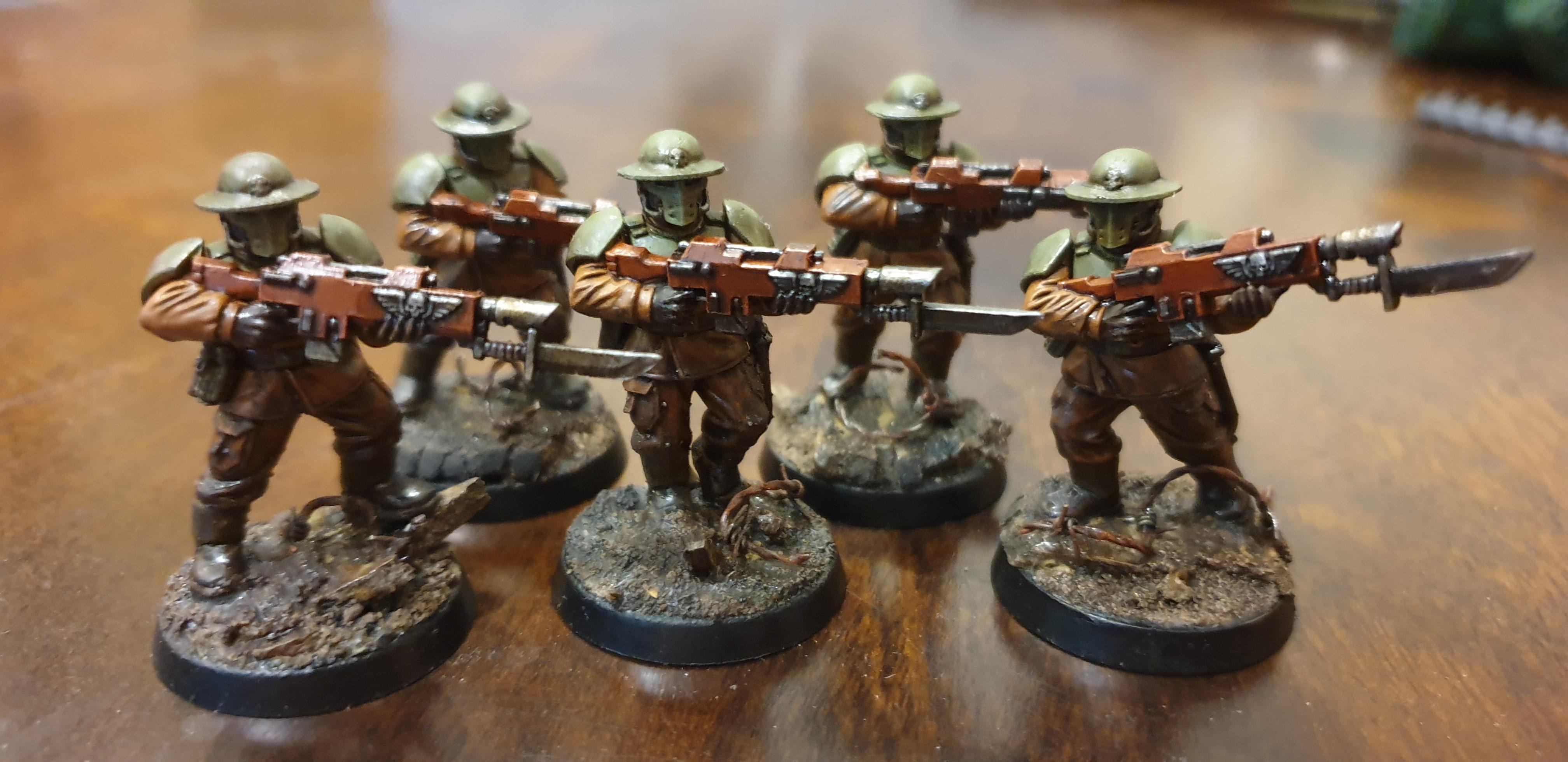 Astra Militarum, Imperial Guard, Mud, Trench, Ww1