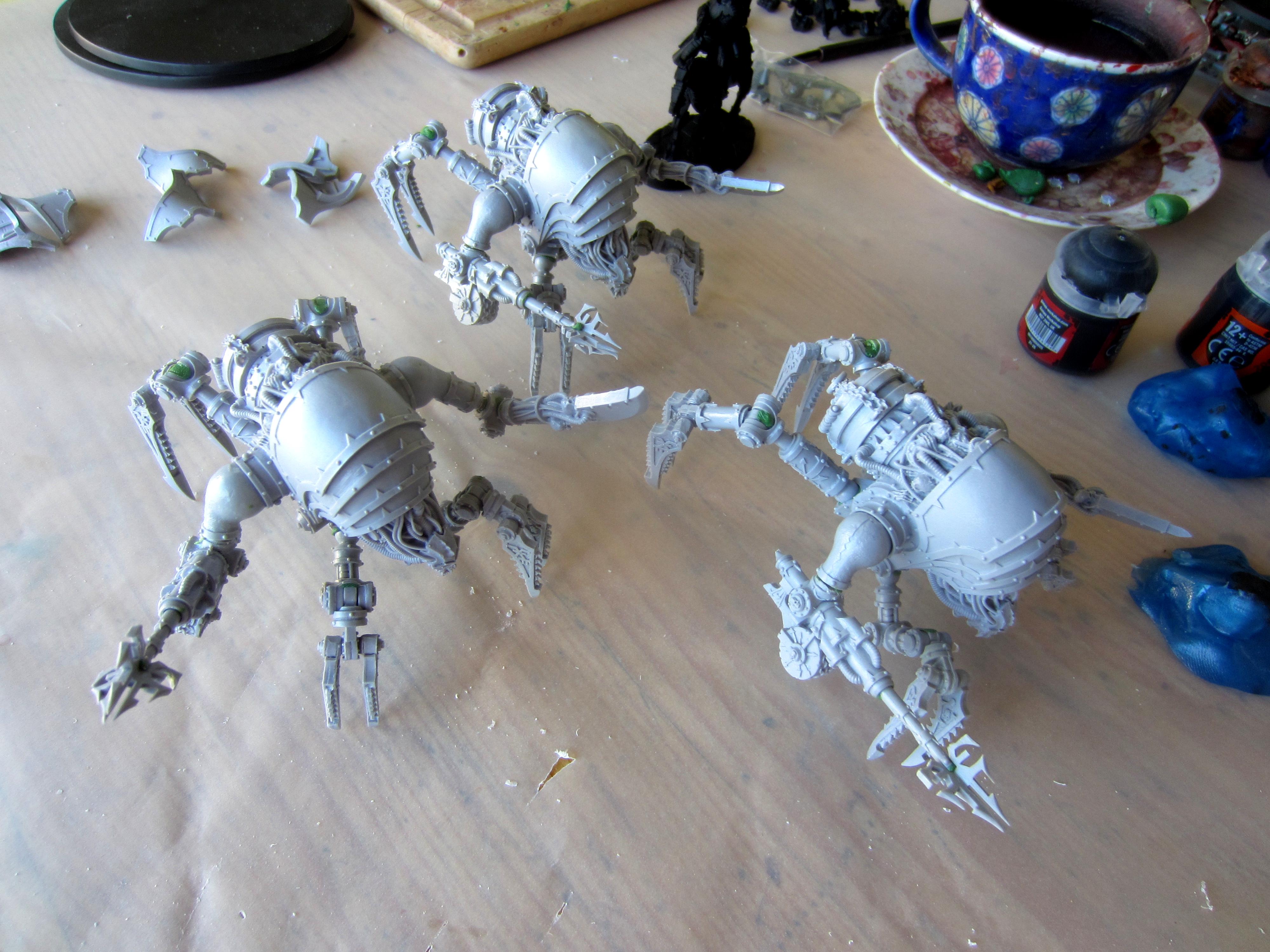 Blood Slaughterers, Chaos, Forge World, Khorne, Unpainted, Work In Progress