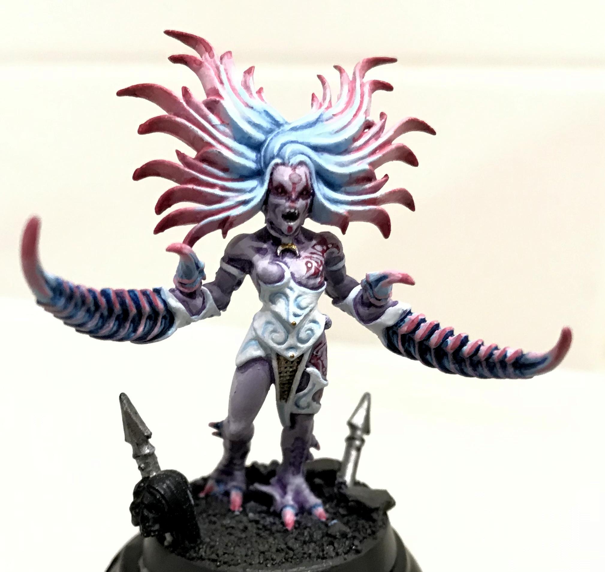 Slaanesh Daemonette, Work In Progress
