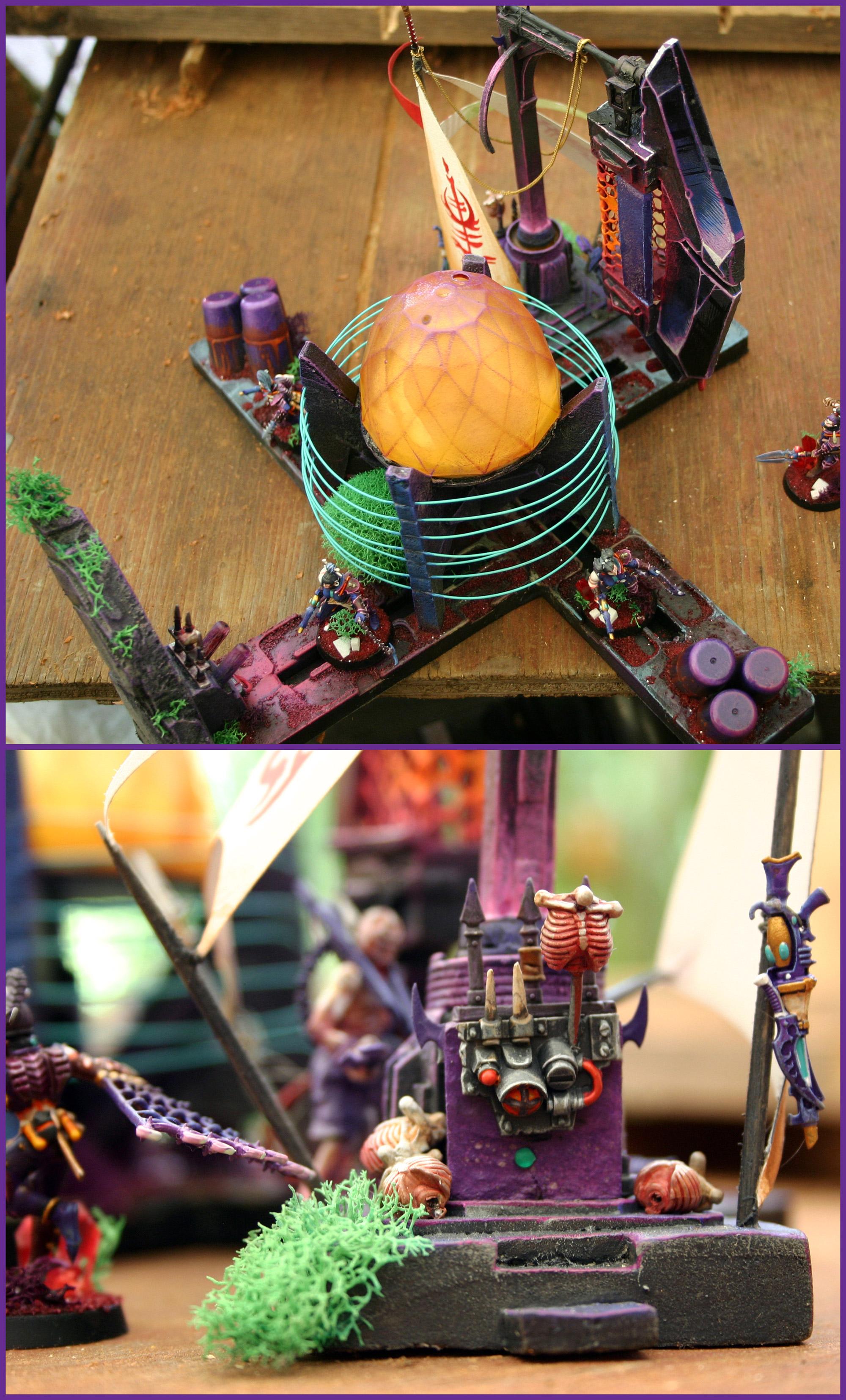 Dark Eldar, Dark Eldar Buildings, Dark Eldar Structures, Dark Eldar Terrain, Dawn Of War, De, De Terrain, Harvester, Medic, Soul Harvester, Terrain