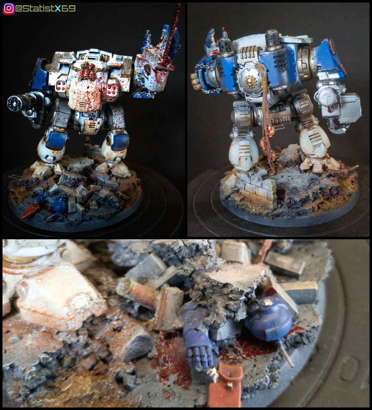 Dreadnought, Kitbash, Redemptor, Warhammer Fantasy, World Eaters