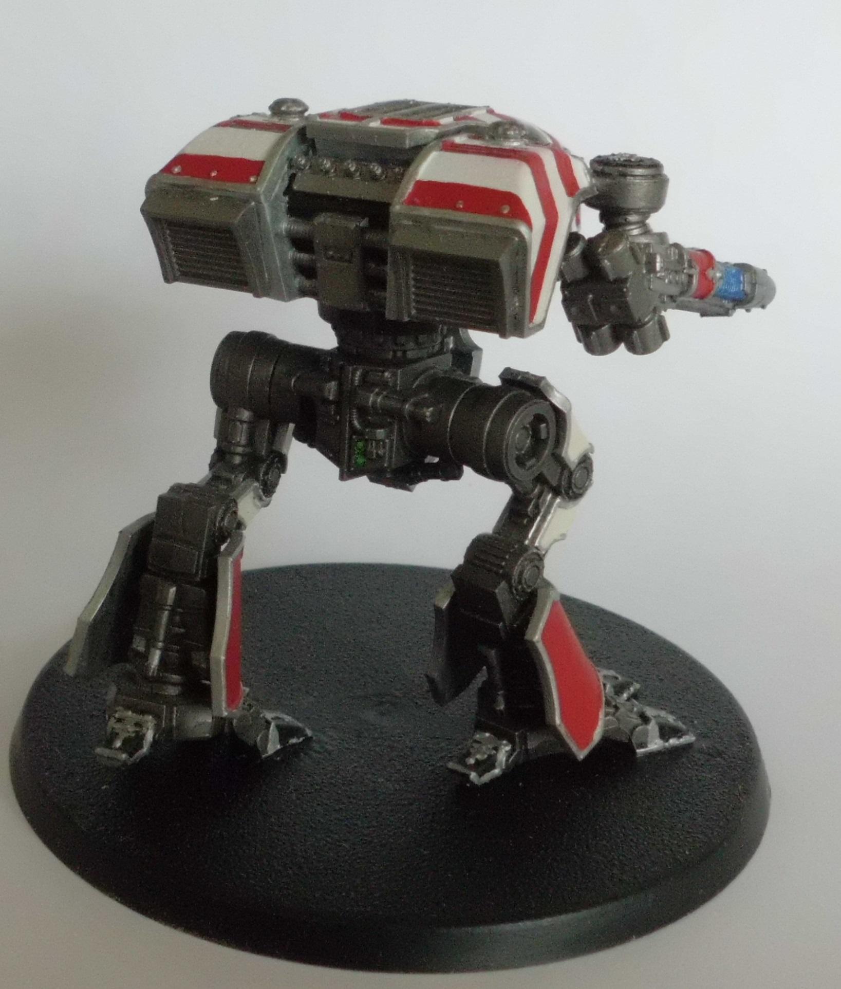 Adeptus Titanicus, Enervatus, Legio Atarus, The Red Naga, Warhound