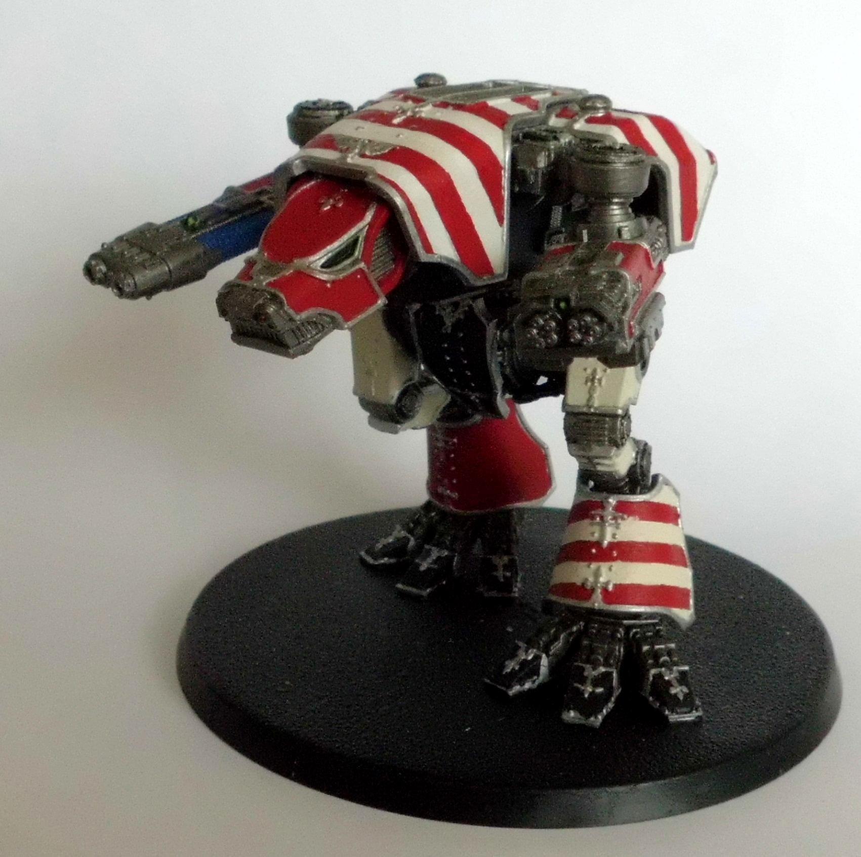 Adeptus Titanicus, Iron Hunger, Legio Atarus, The Red Naga, Warhound