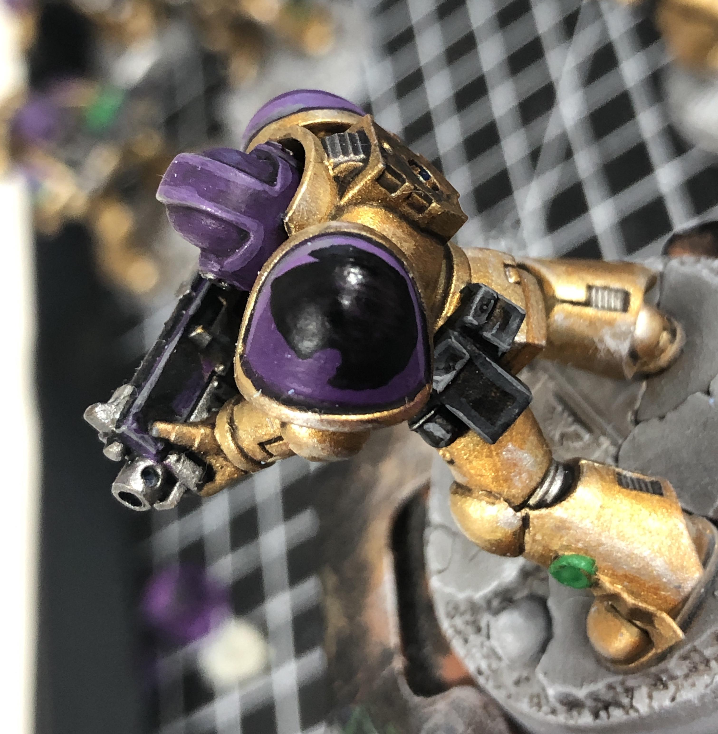 Series 1, Space Marine Heroes, Void Panthers, Warhammer 40,000, Work In Progress