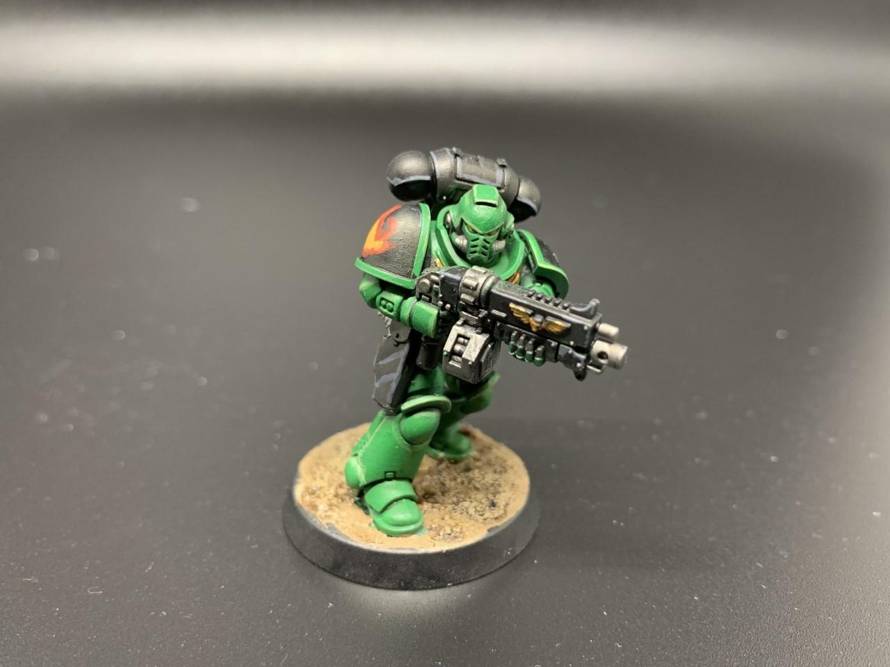 Intercessor, Salamander, Salamanders Space Marines