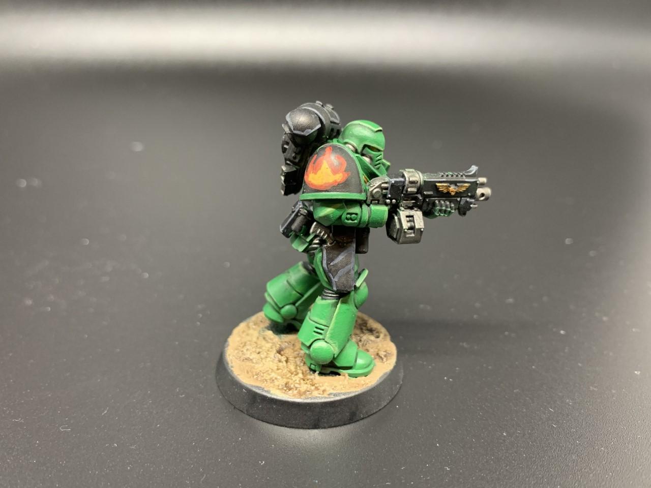 Intercessor, Salamander, Salamanders Space Marines