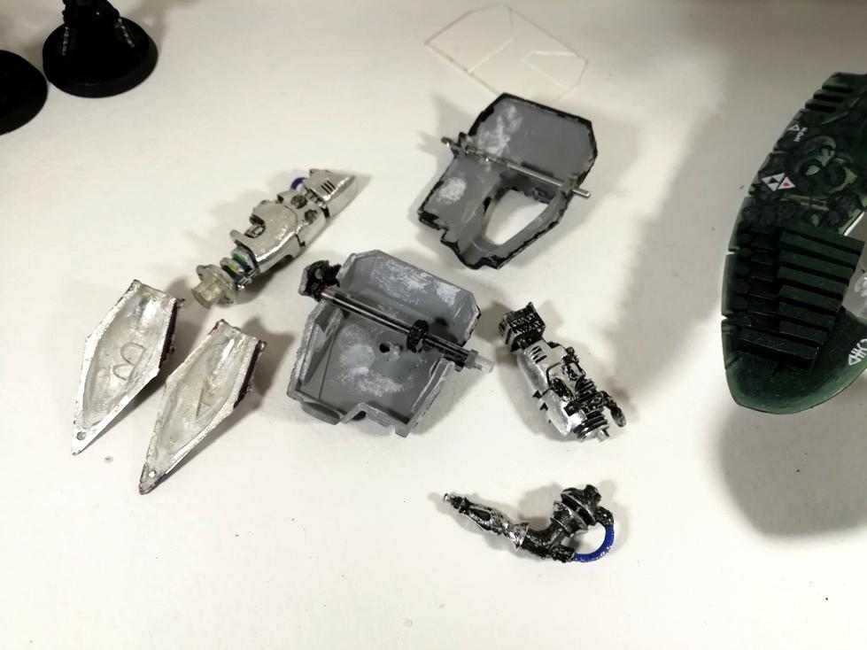 Bits, Conversion, Eldar, Fire Prism, Metal, Plasticard, Scratch Build, Wave Serpent
