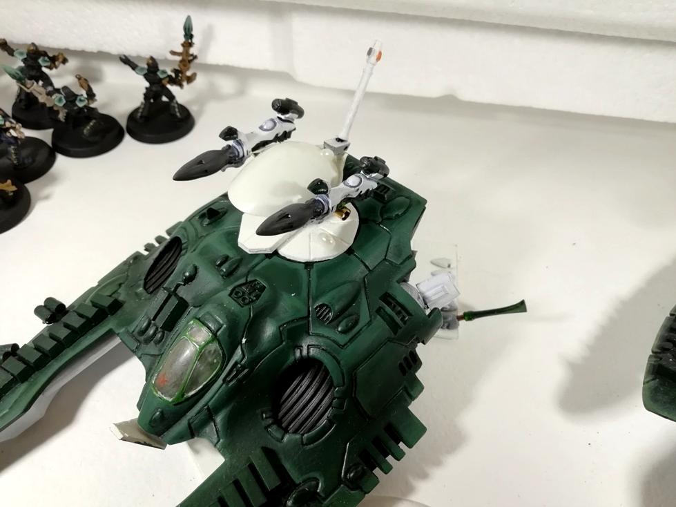 Bits, Conversion, Eldar, Fire Prism, Metal, Plasticard, Scratch Build, Wave Serpent
