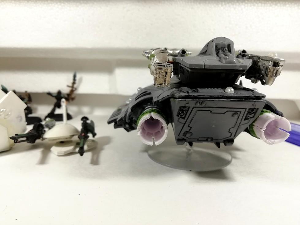 Bits, Conversion, Eldar, Fire Prism, Metal, Plasticard, Scratch Build, Wave Serpent