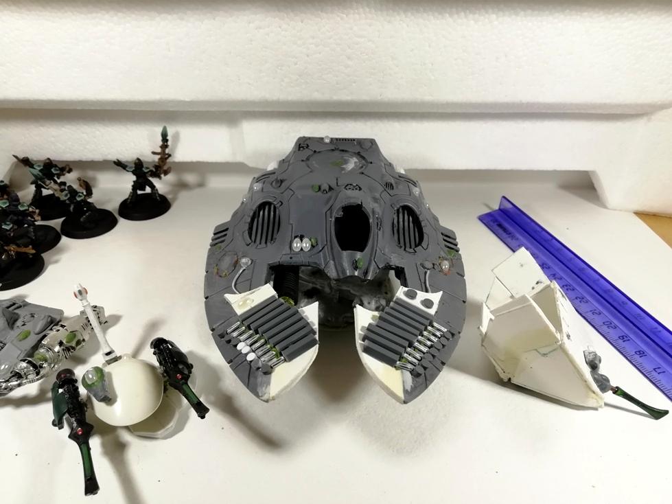 Bits, Conversion, Eldar, Fire Prism, Metal, Plasticard, Scratch Build, Wave Serpent