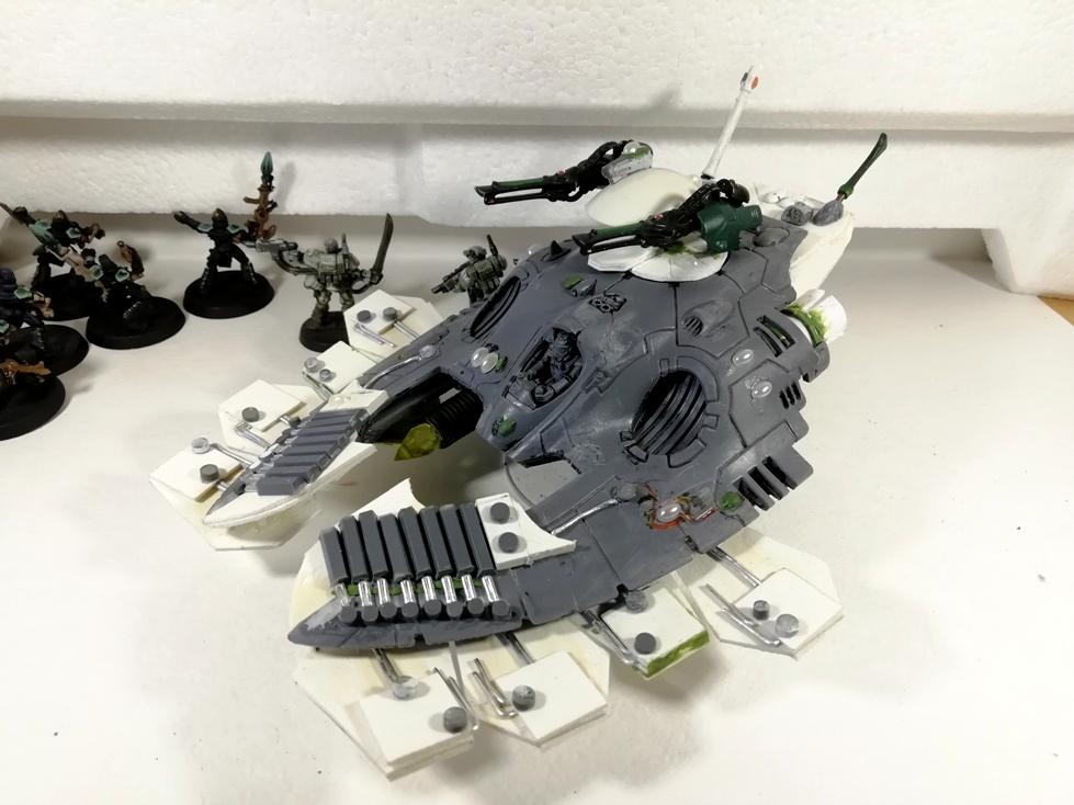 Bits, Conversion, Eldar, Fire Prism, Metal, Plasticard, Scratch Build, Wave Serpent