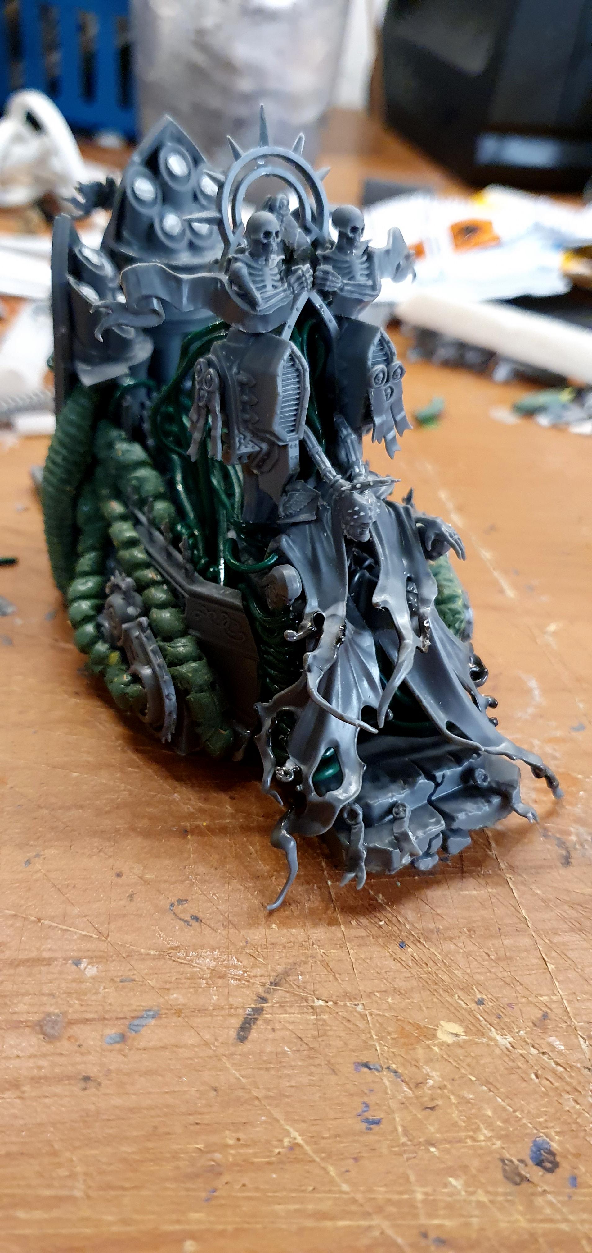 God Emperor on Gold Trhone