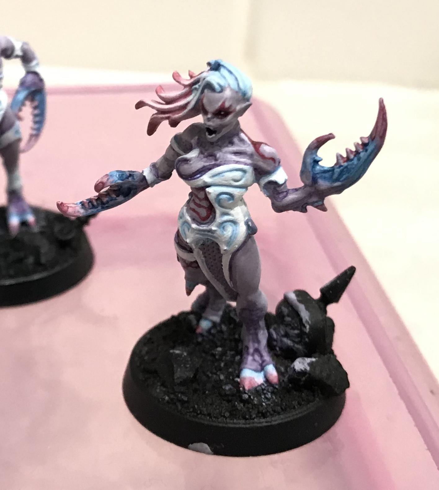 Daemonettes, Slaanesh, Work In Progress