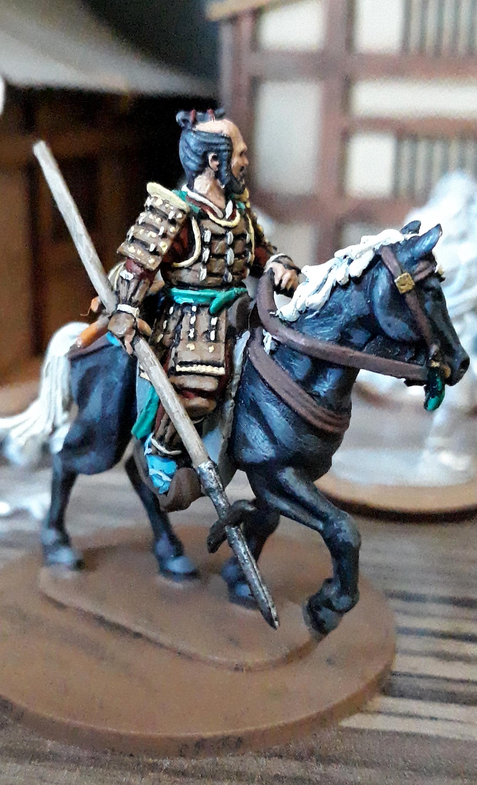 Japanese, Mounted, Samurai, Test Of Honour