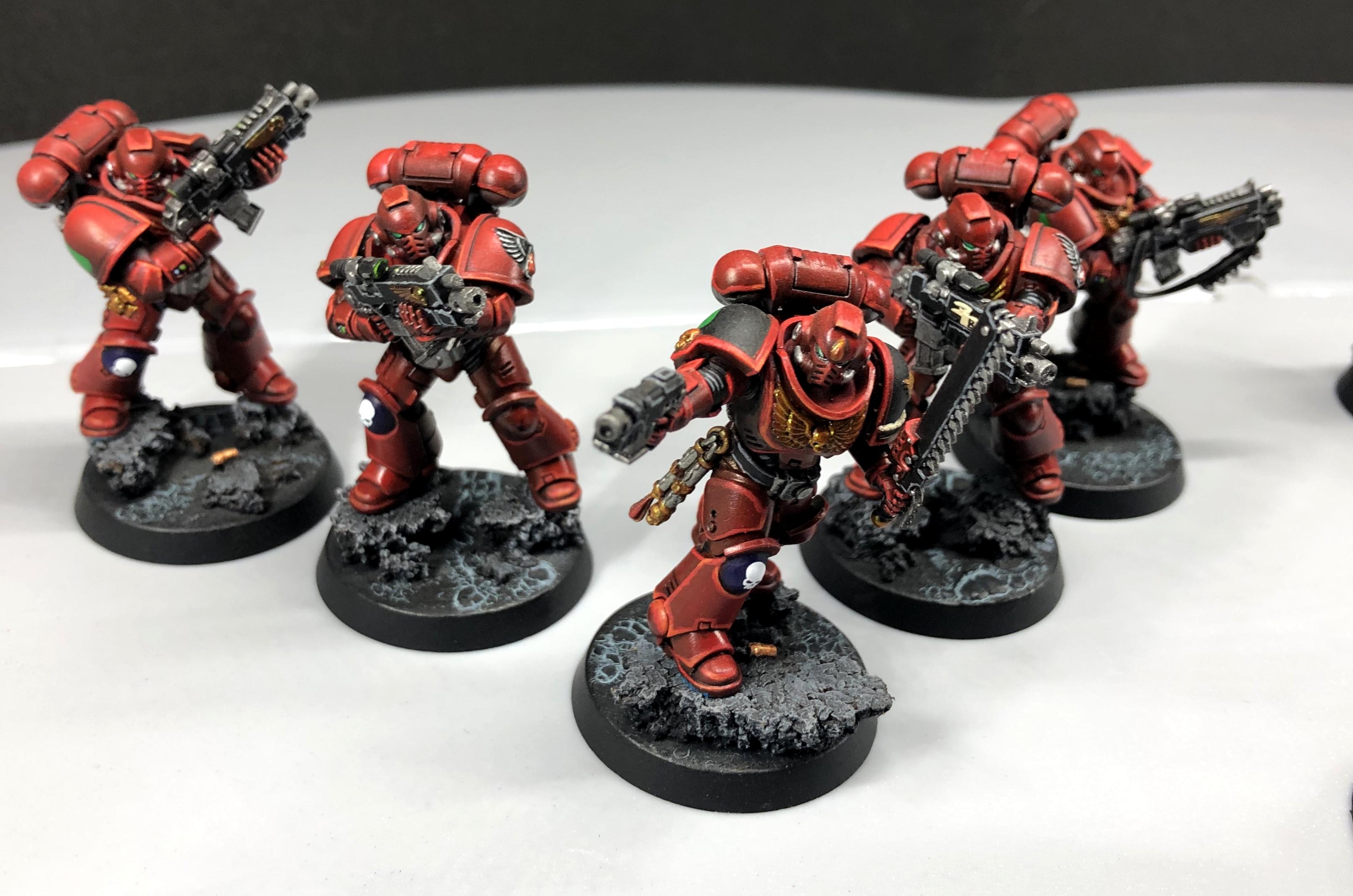 Blood Angels, Intercessors, Primaris, Primaris Marines, Space Marines, Troops, Warhammer 40,000, Warhammer Fantasy