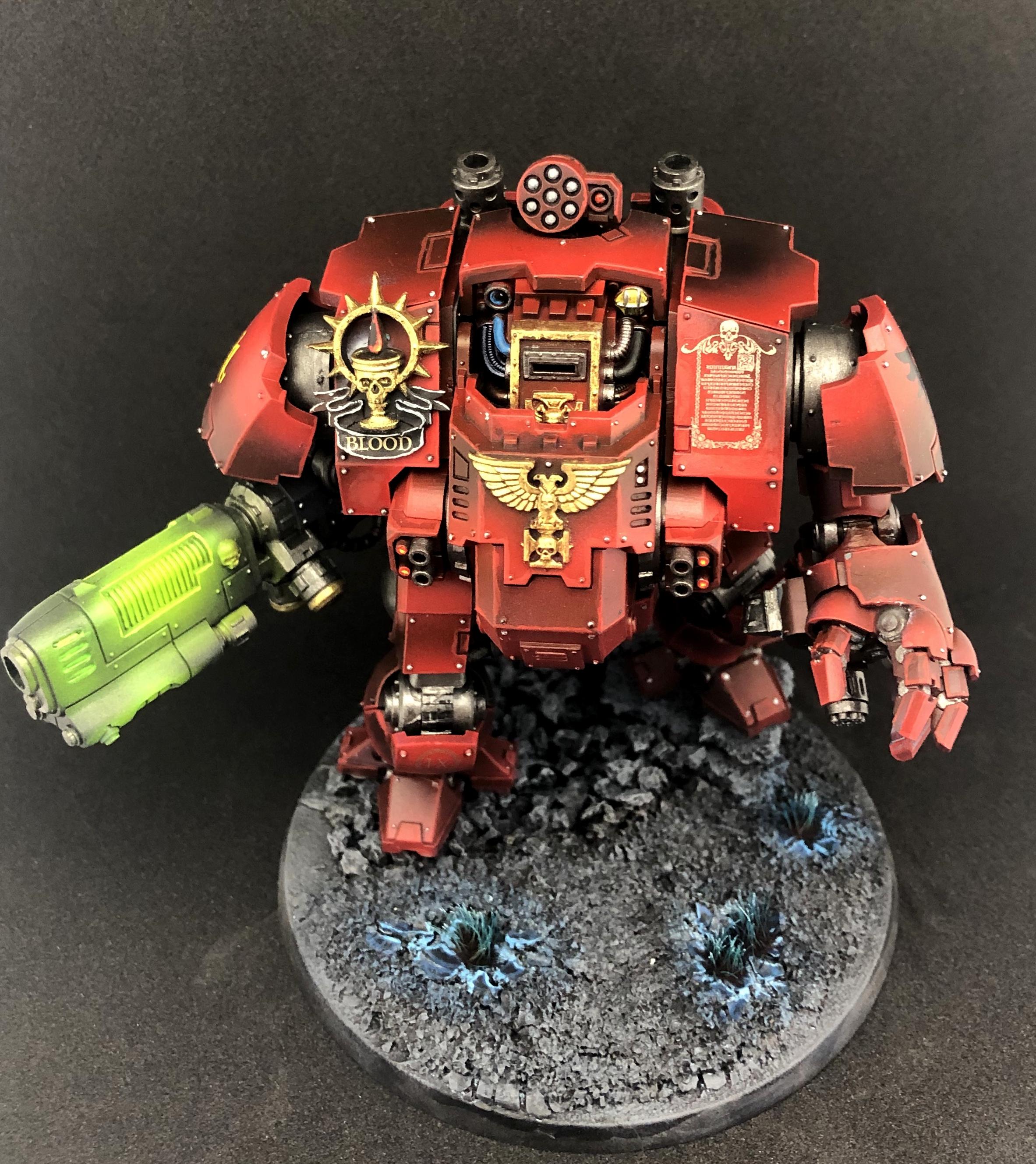 Blood Angels, Dreadnought, Primaris, Primaris Marines, Redemptor, Space Marines, Warhammer 40,000, Warhammer Fantasy
