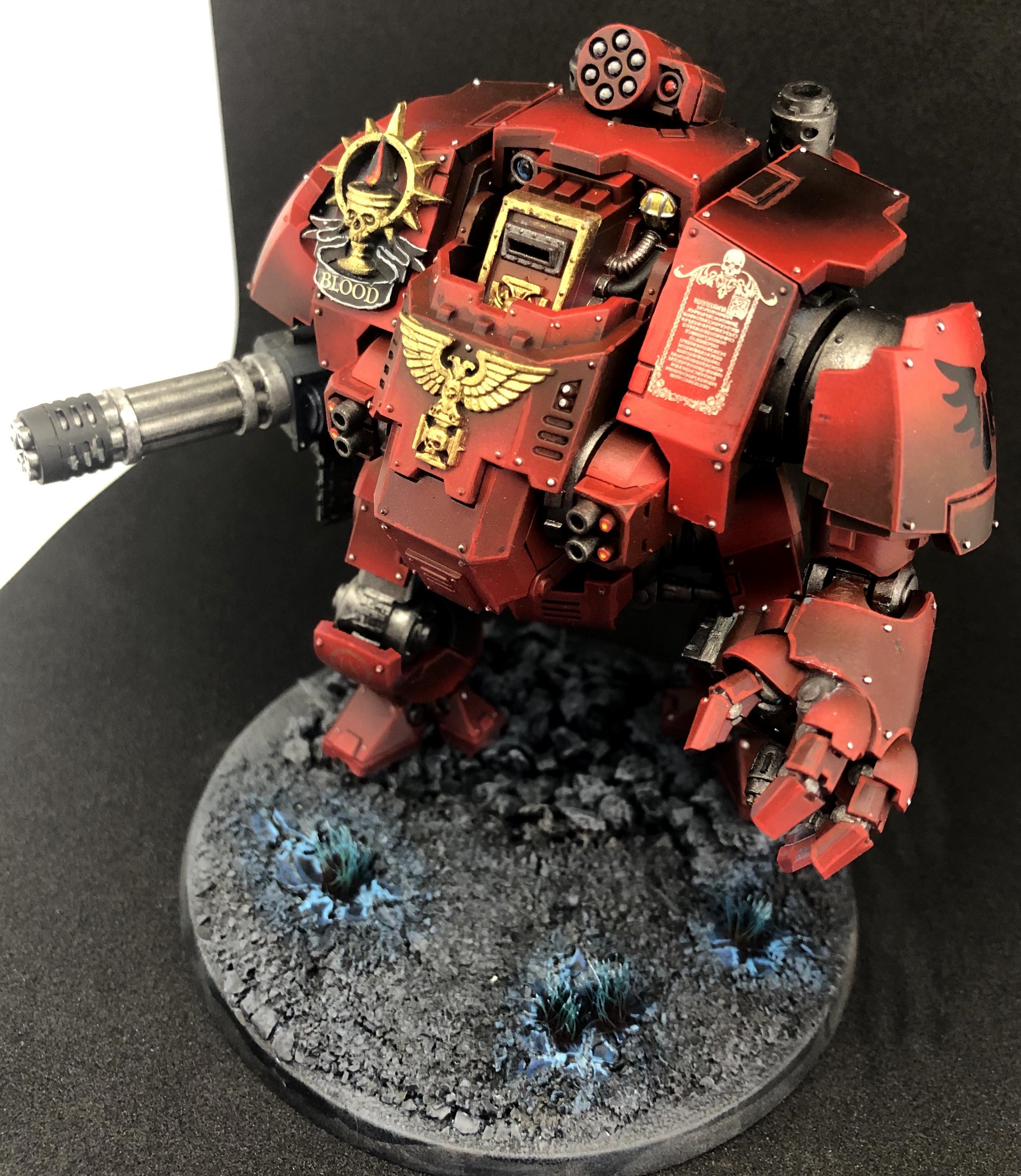Blood Angels, Dreadnought, Primaris, Primaris Marines, Redemptor, Space Marines, Warhammer 40,000, Warhammer Fantasy
