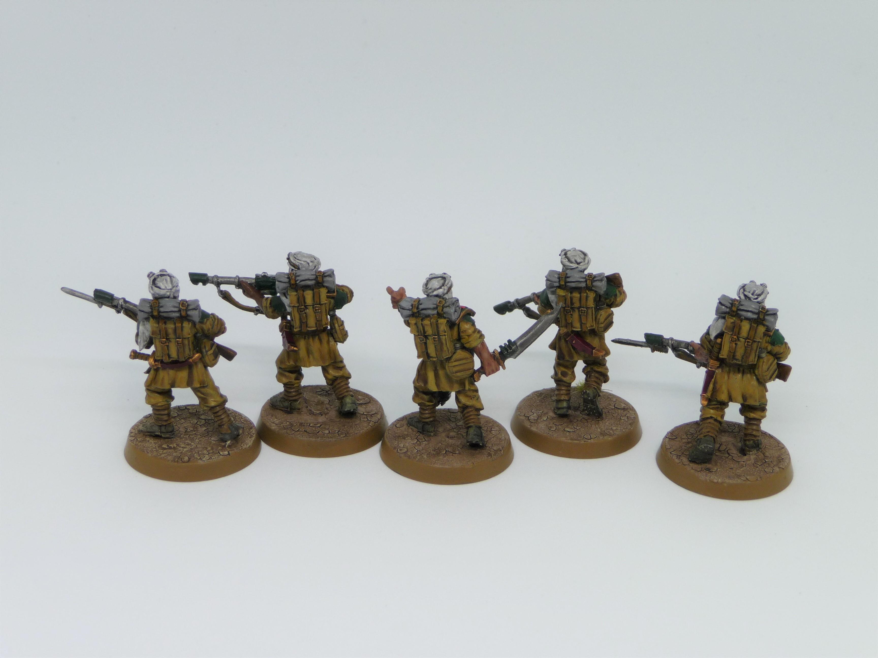 Desert Scorpions, Imperial Guard, Tallarn Desert Raiders, Victoria Miniatures