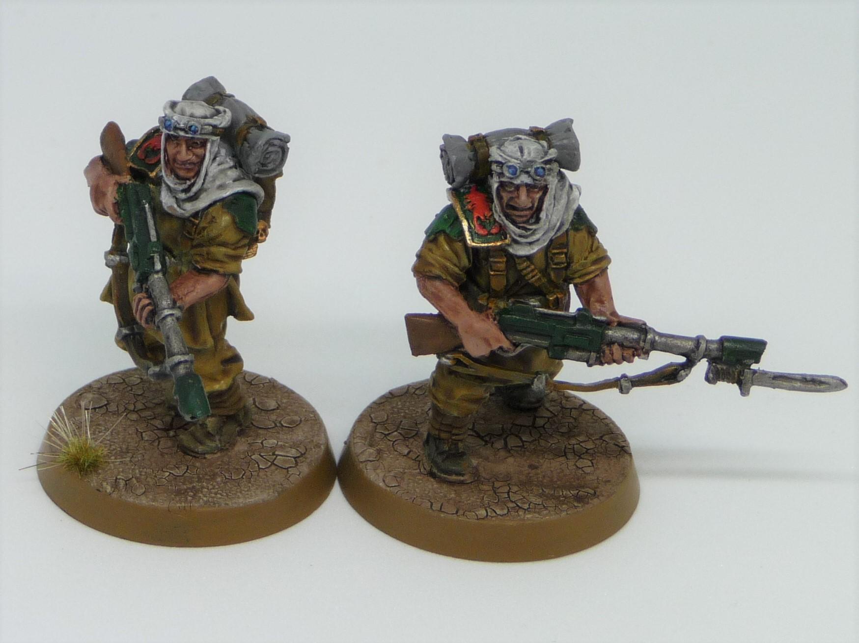 Desert Scorpions, Imperial Guard, Tallarn Desert Raiders, Victoria Miniatures