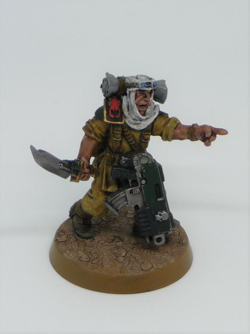Desert Scorpions, Imperial Guard, Tallarn Desert Raiders, Victoria Miniatures